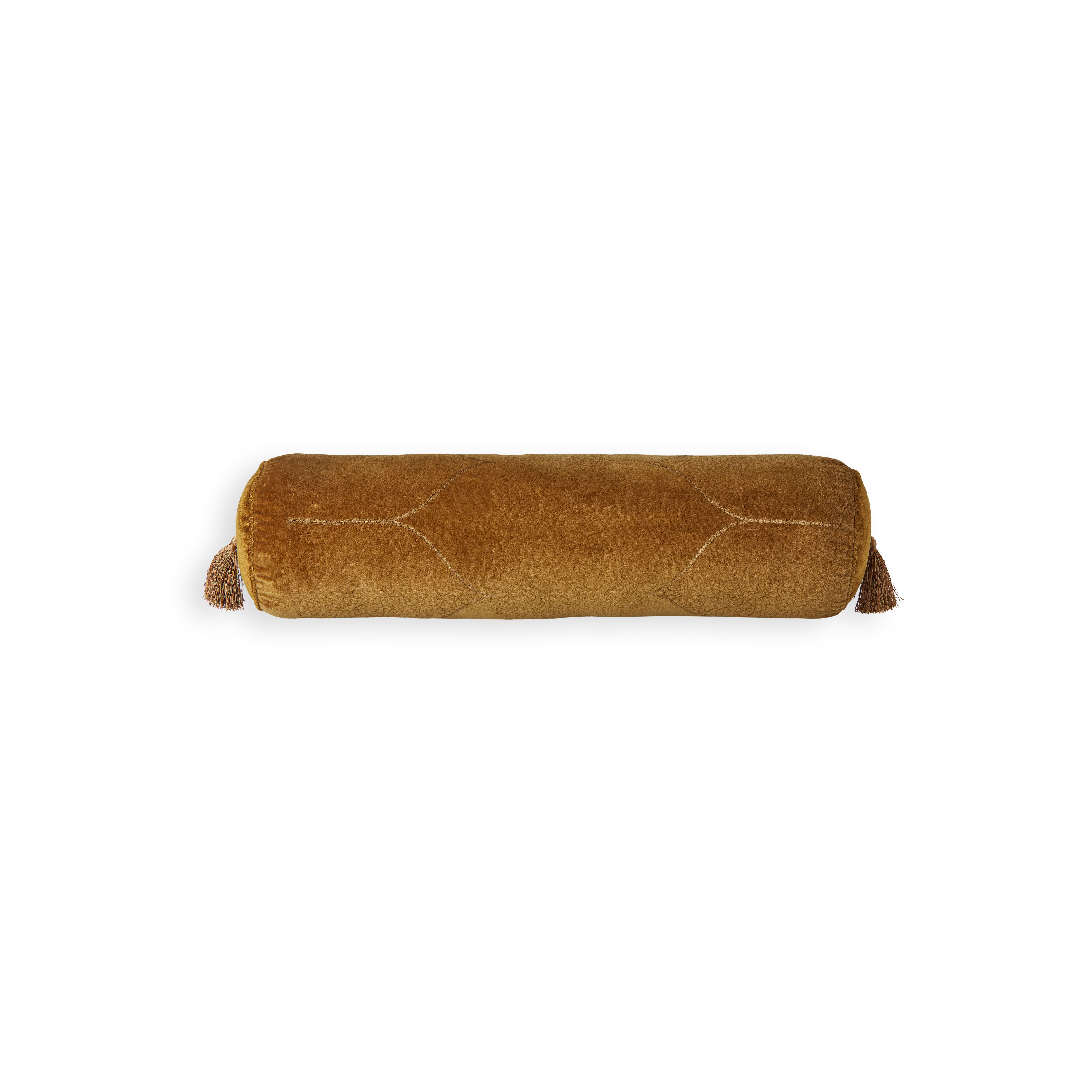 Rituals House of Rituals, Traversin en velours, Cotton Velvet Golden Mocha
