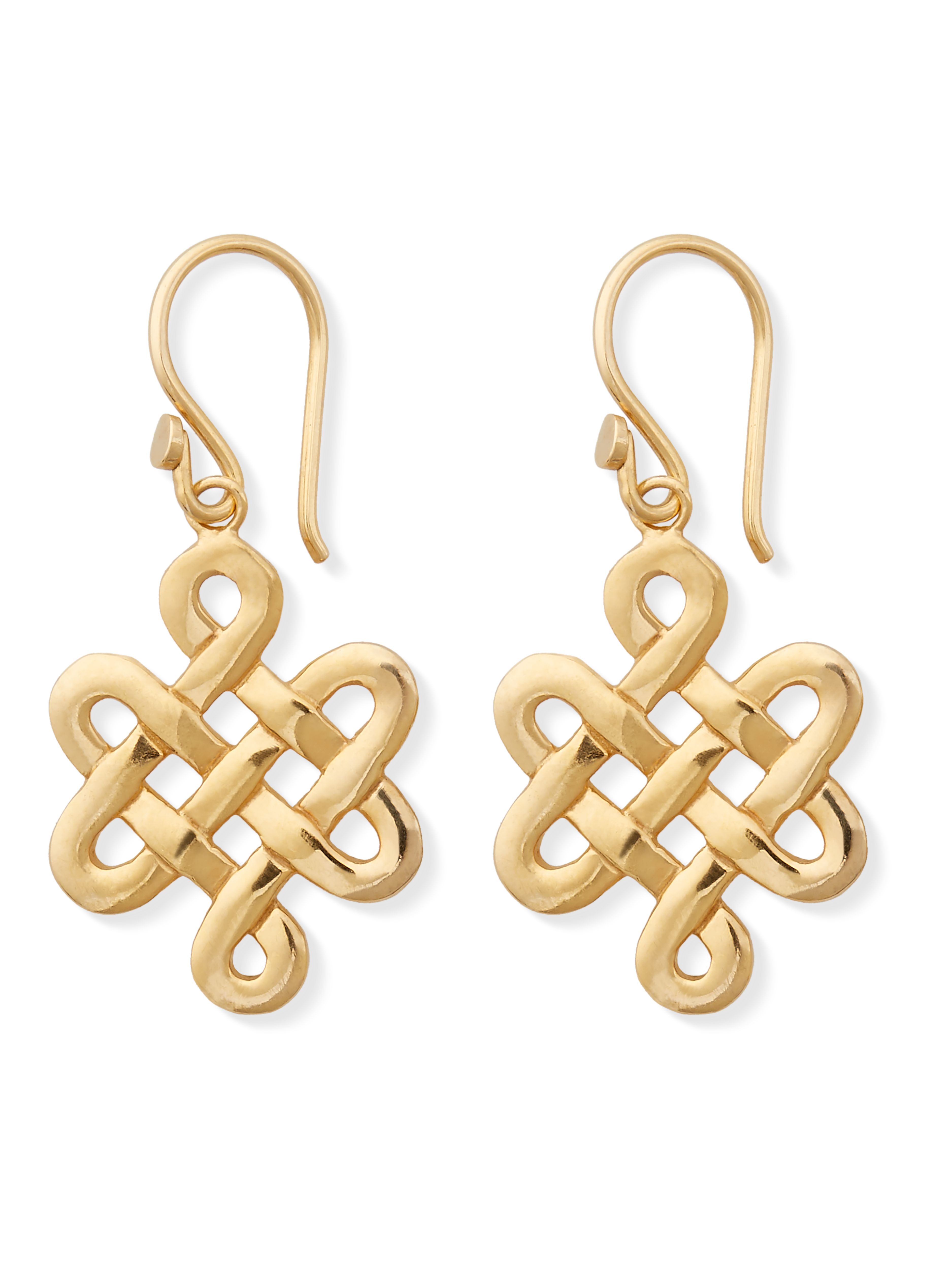 Infinity Pendant Earrings
