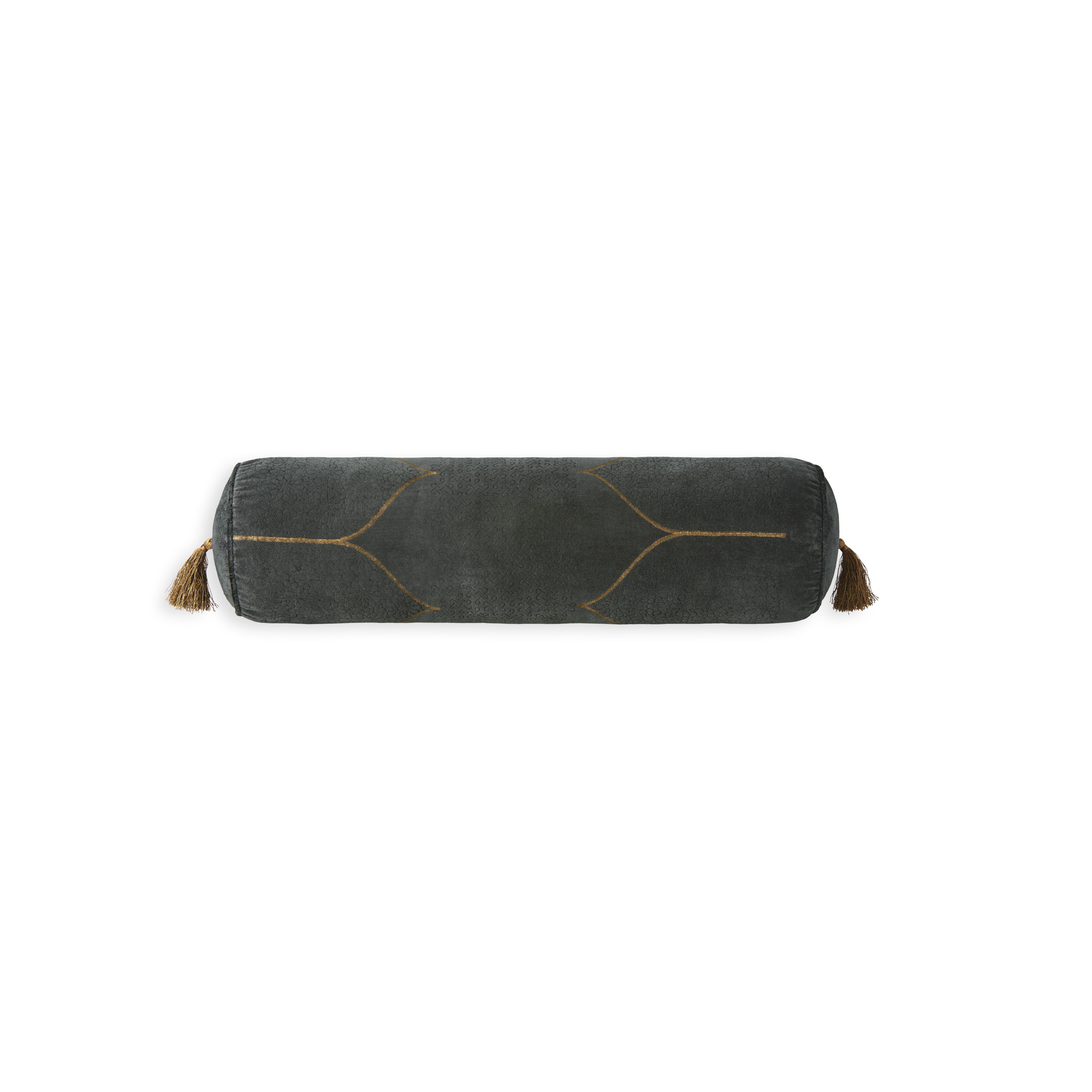 Rituals House of Rituals, Traversin en velours, Cotton Velvet Grey Blue