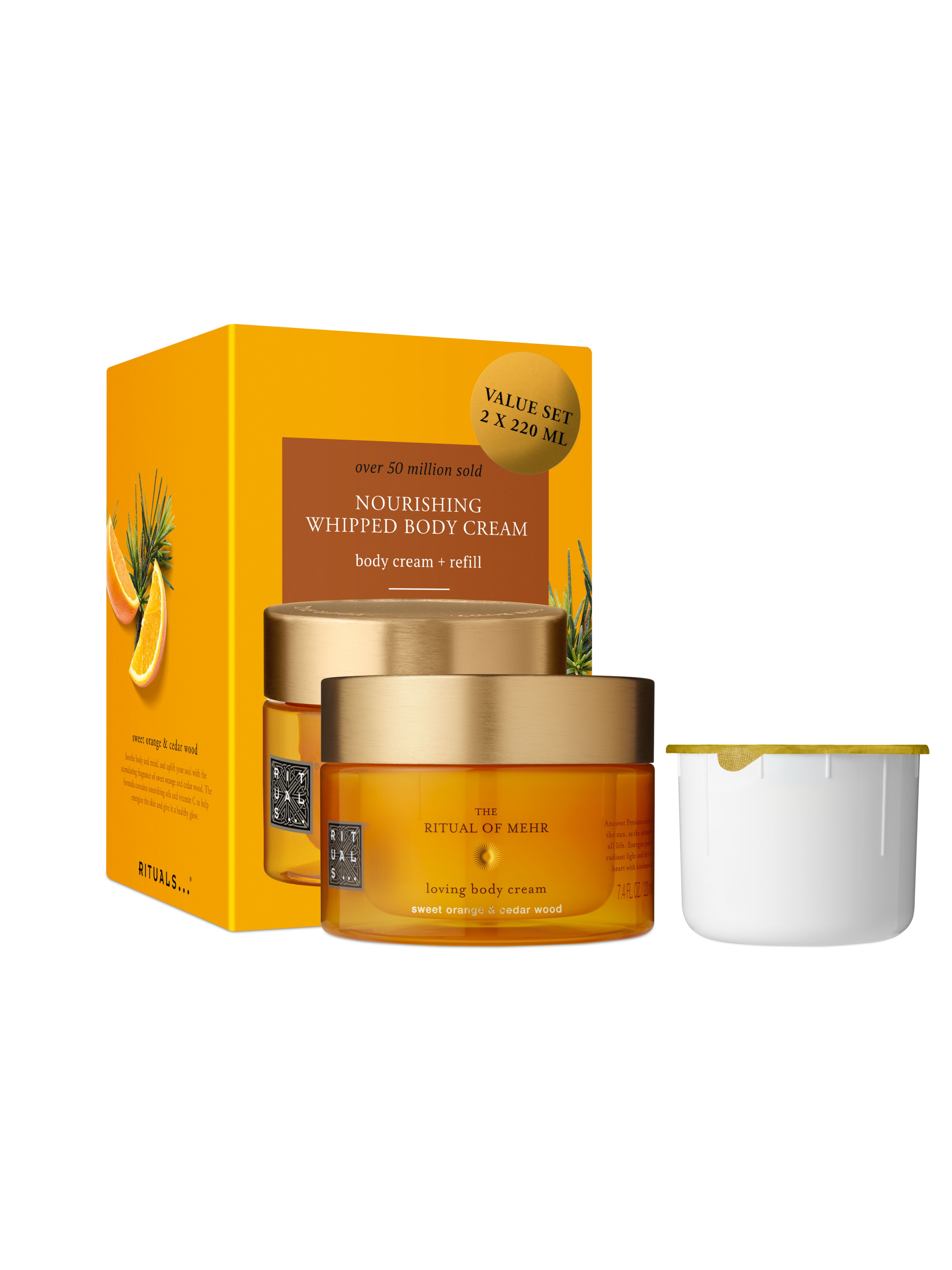 Body Cream and Refill Pack