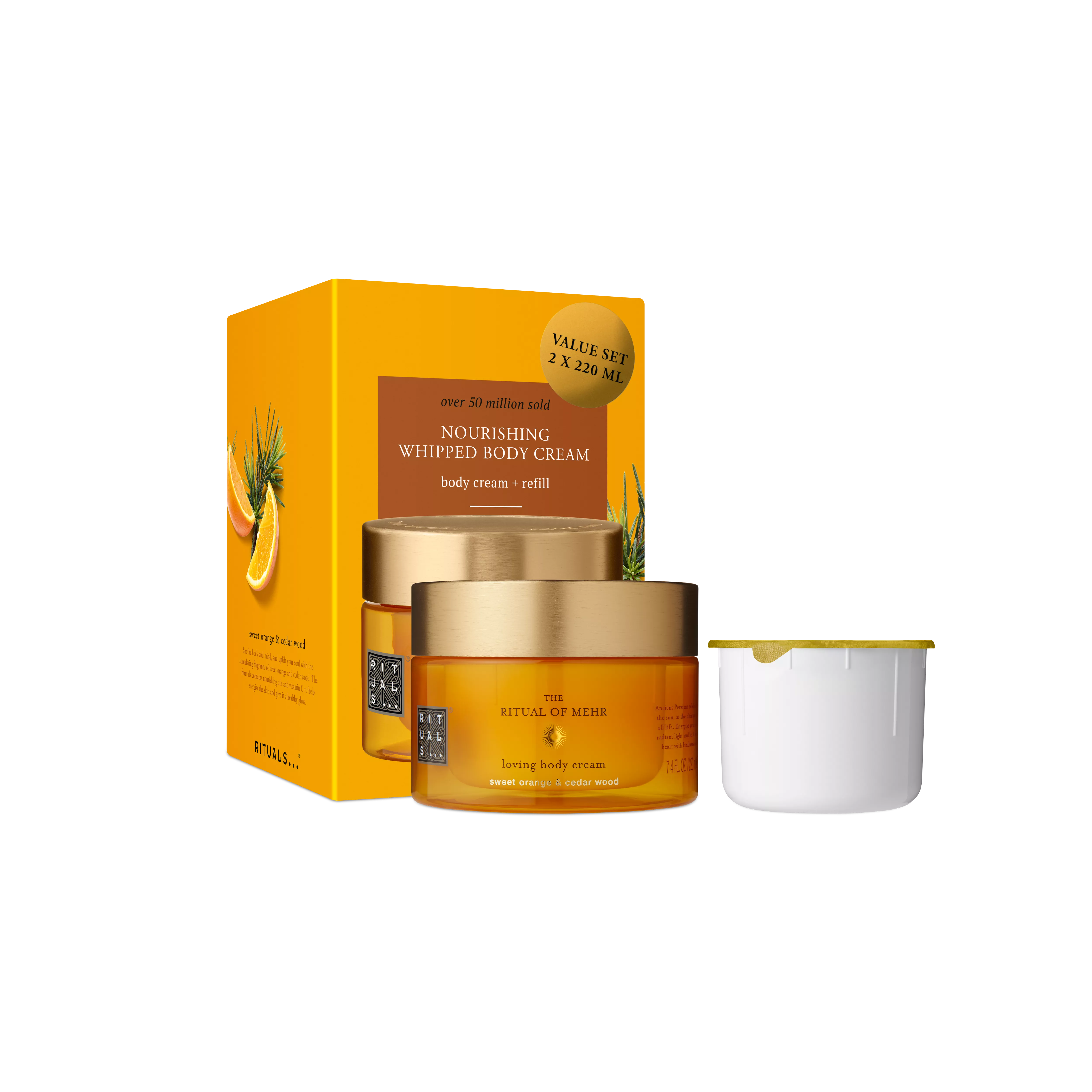 Body Cream and Refill Pack