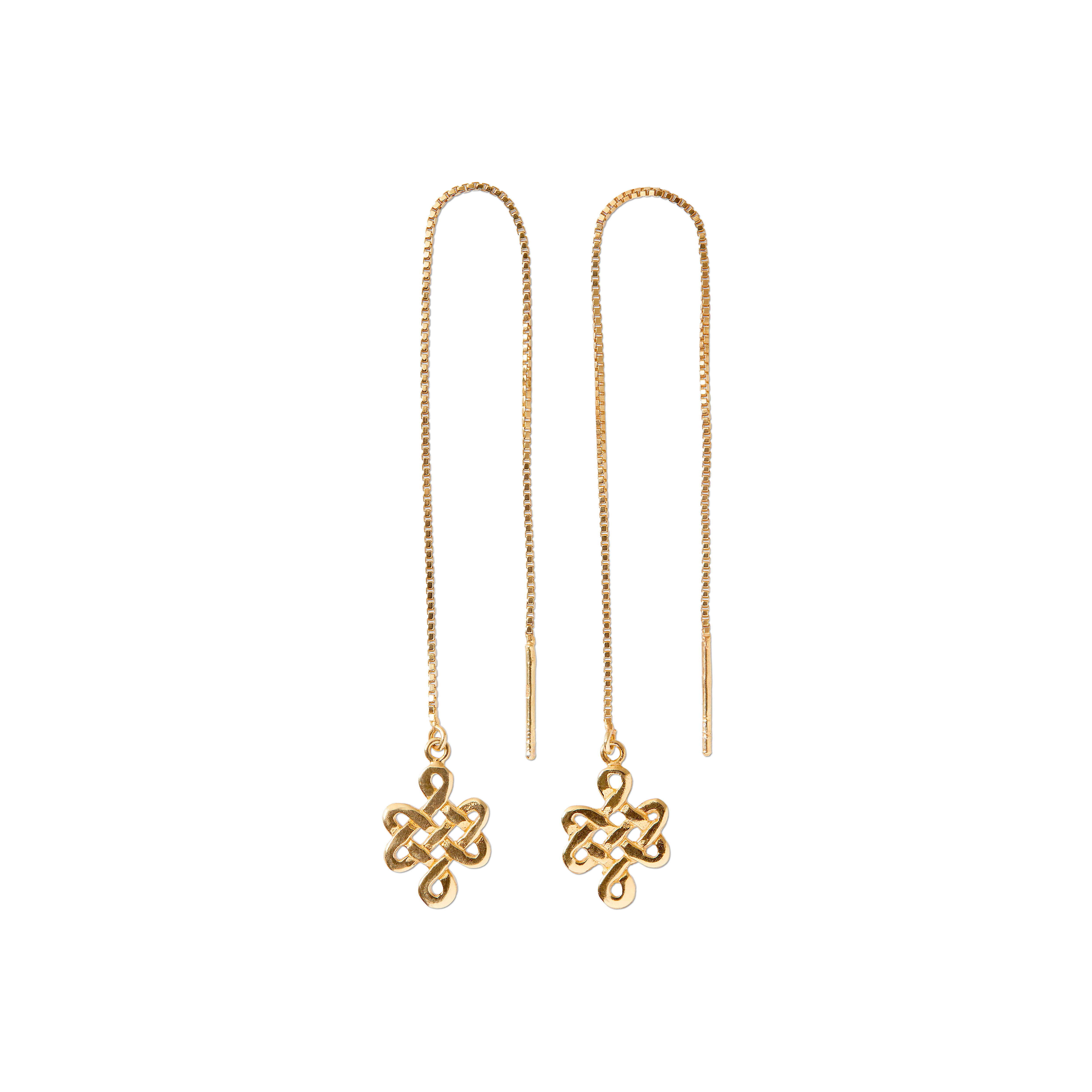 Infinity Chain Earrings