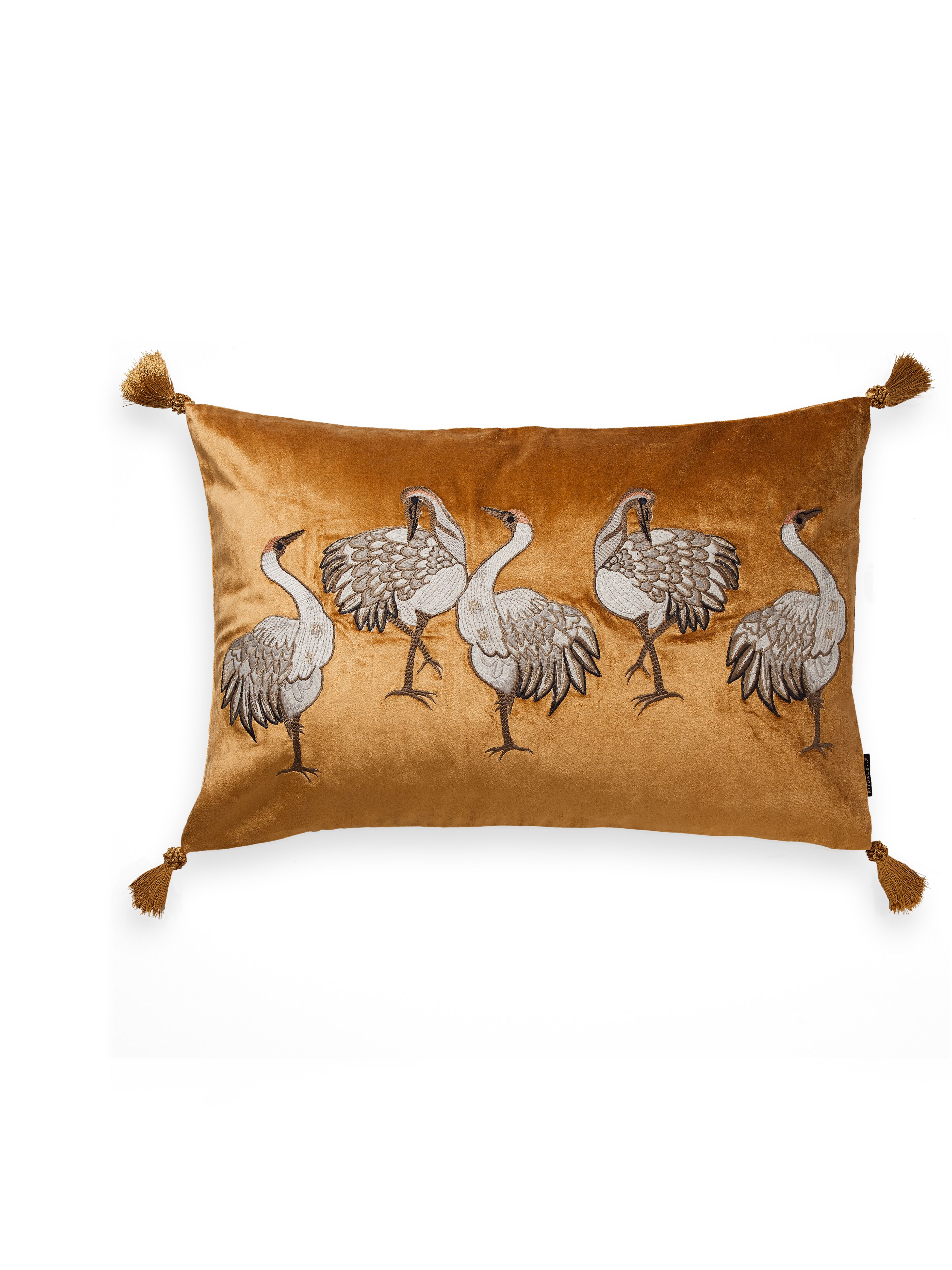 Tsuru Birds Cushion Cover