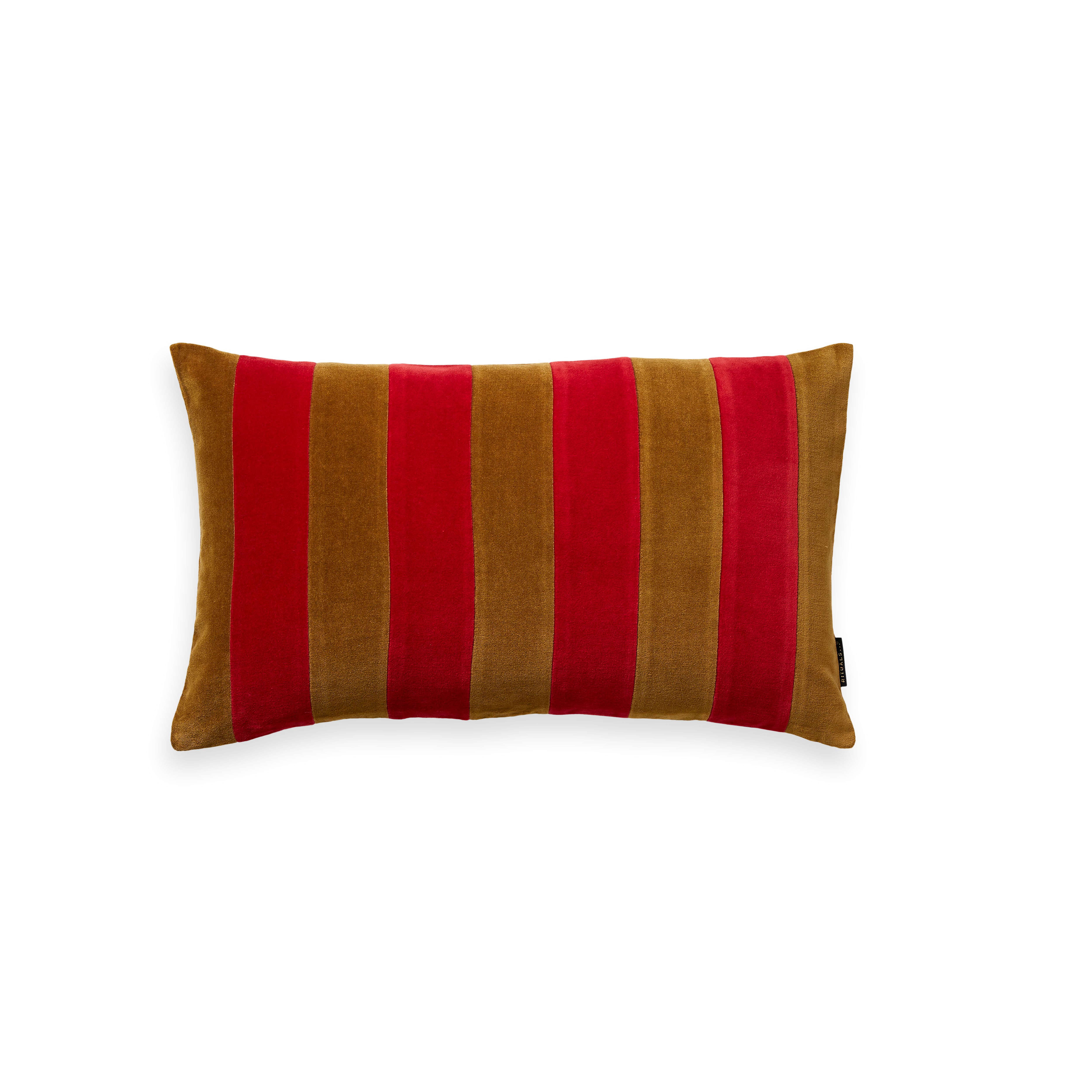 Rituals House of Rituals, Housse de coussin en velours 50 x 30 cm, Red Stripes