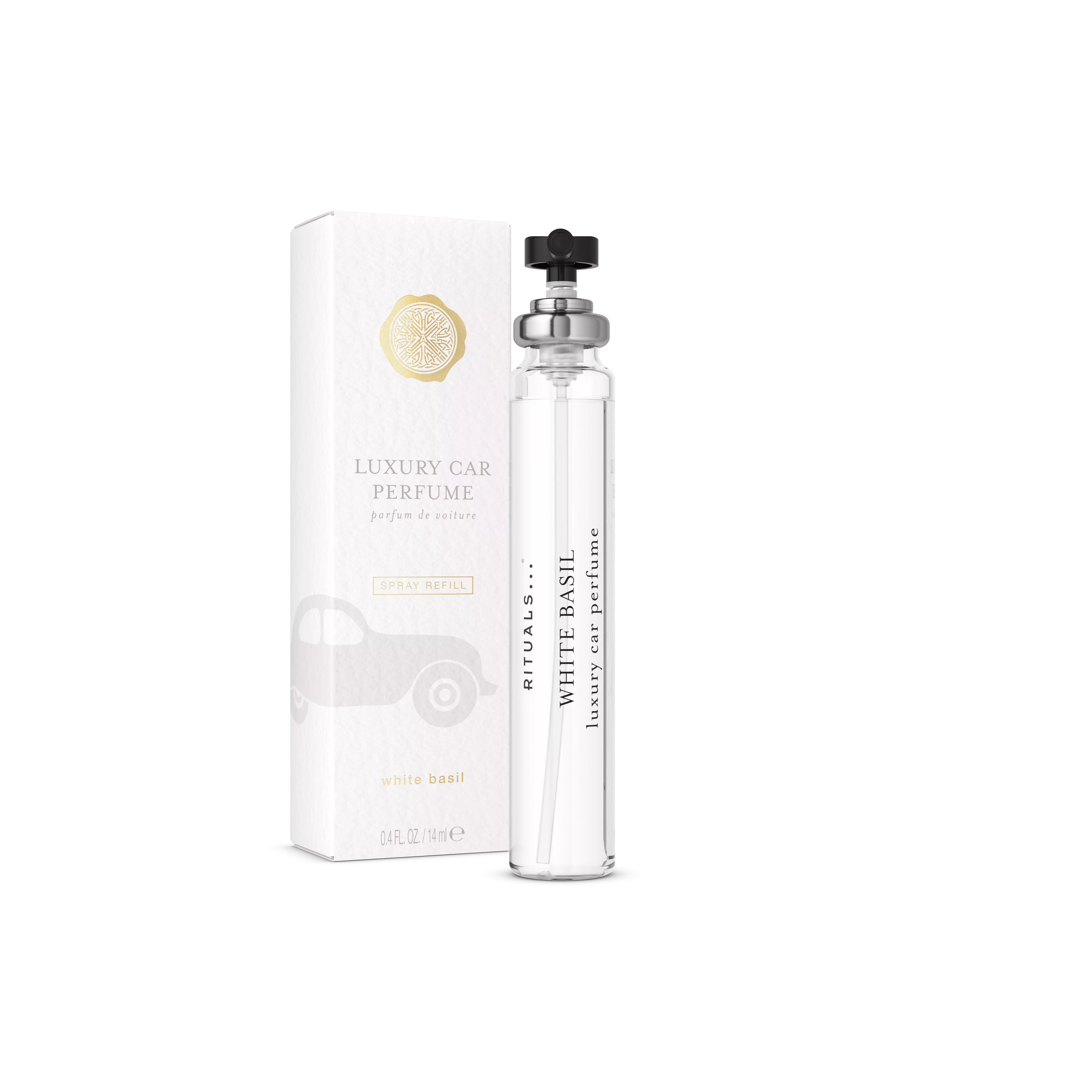 White Basil Car Perfume