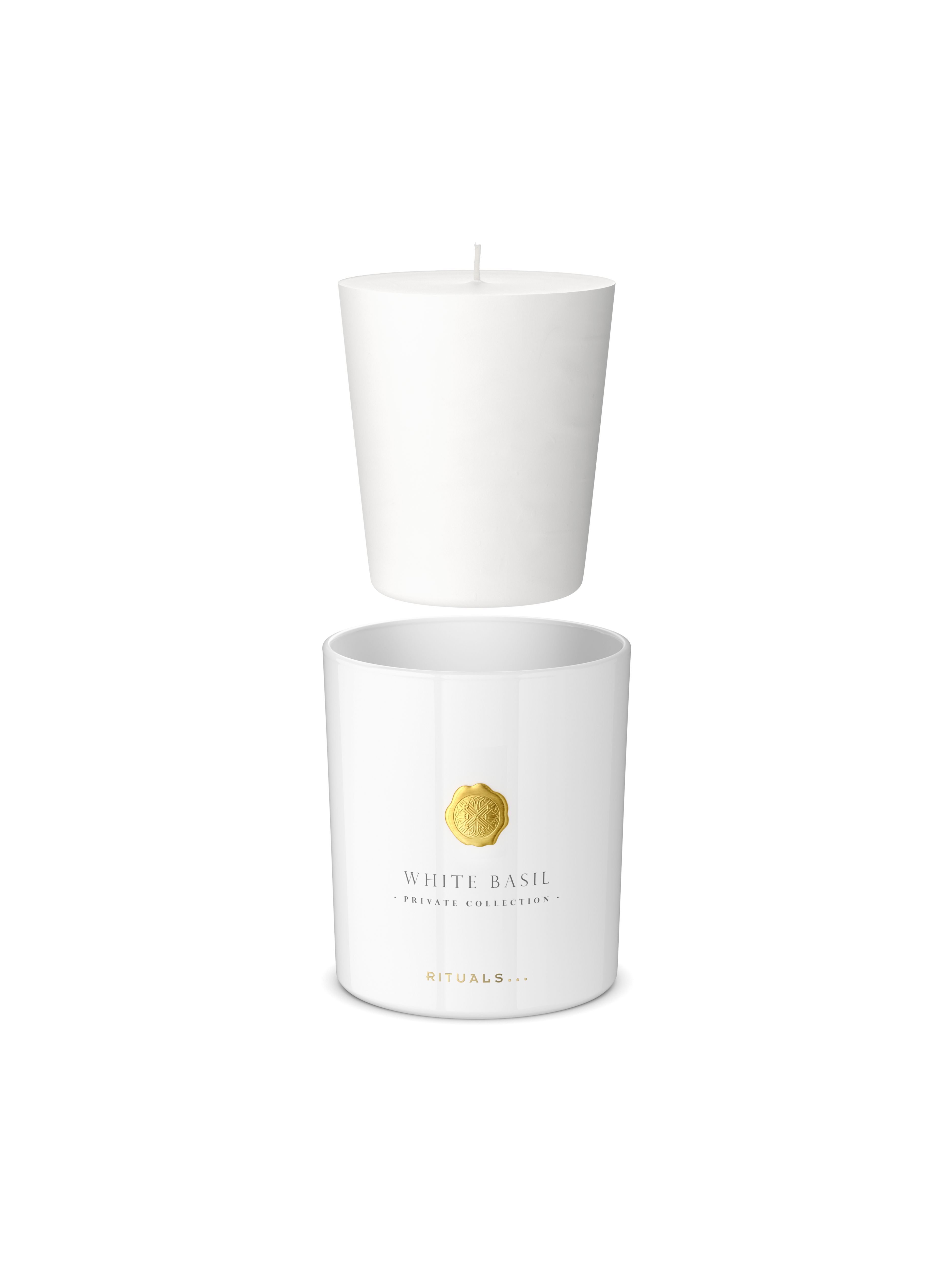 Private Collection White Basil Refill Scented Candle 360 g