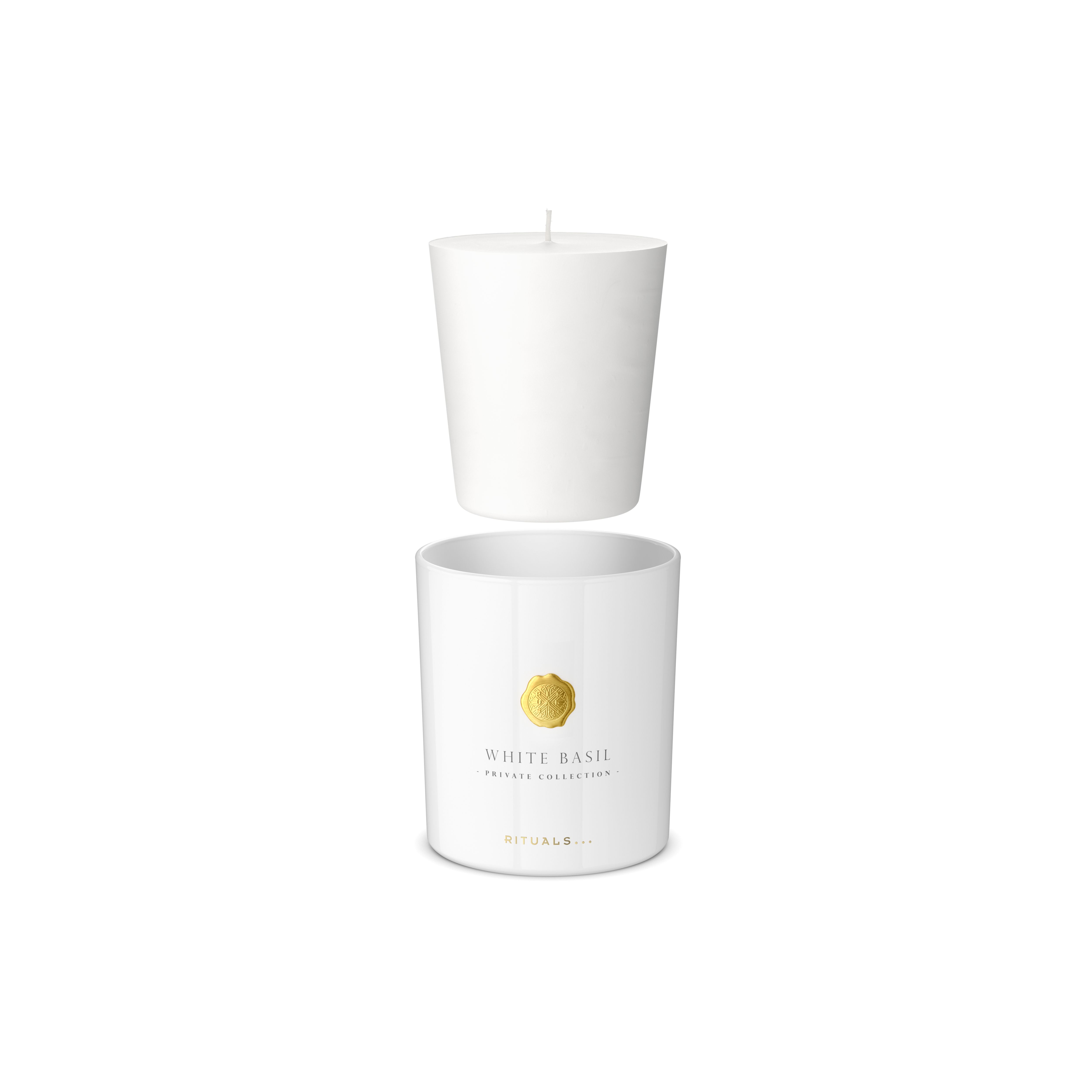Rituals Private Collection, Recharge bougies parfumées, White Basil