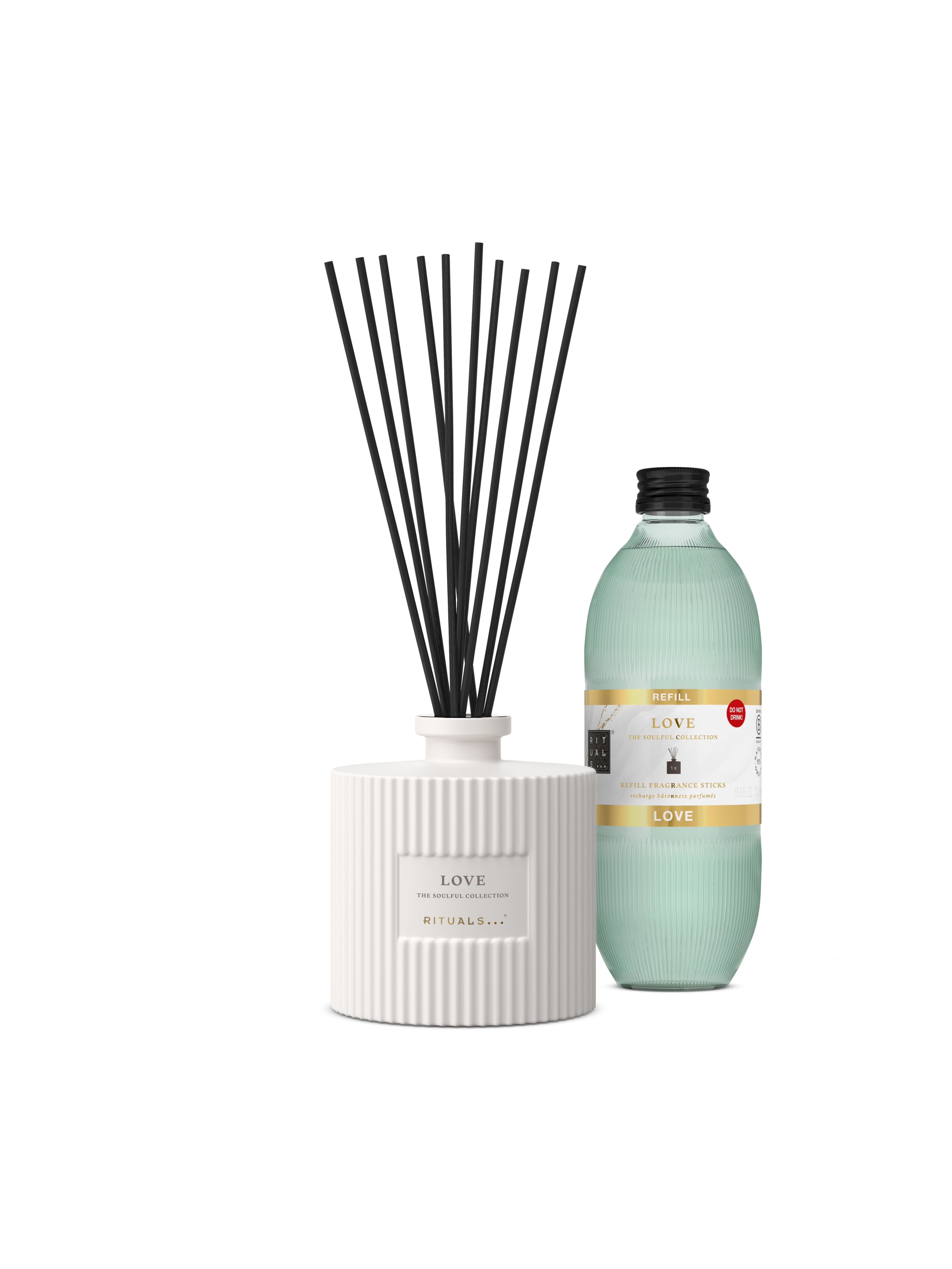 The Soulful Collection Love Refillable Fragrance Sticks Set 500 ml
