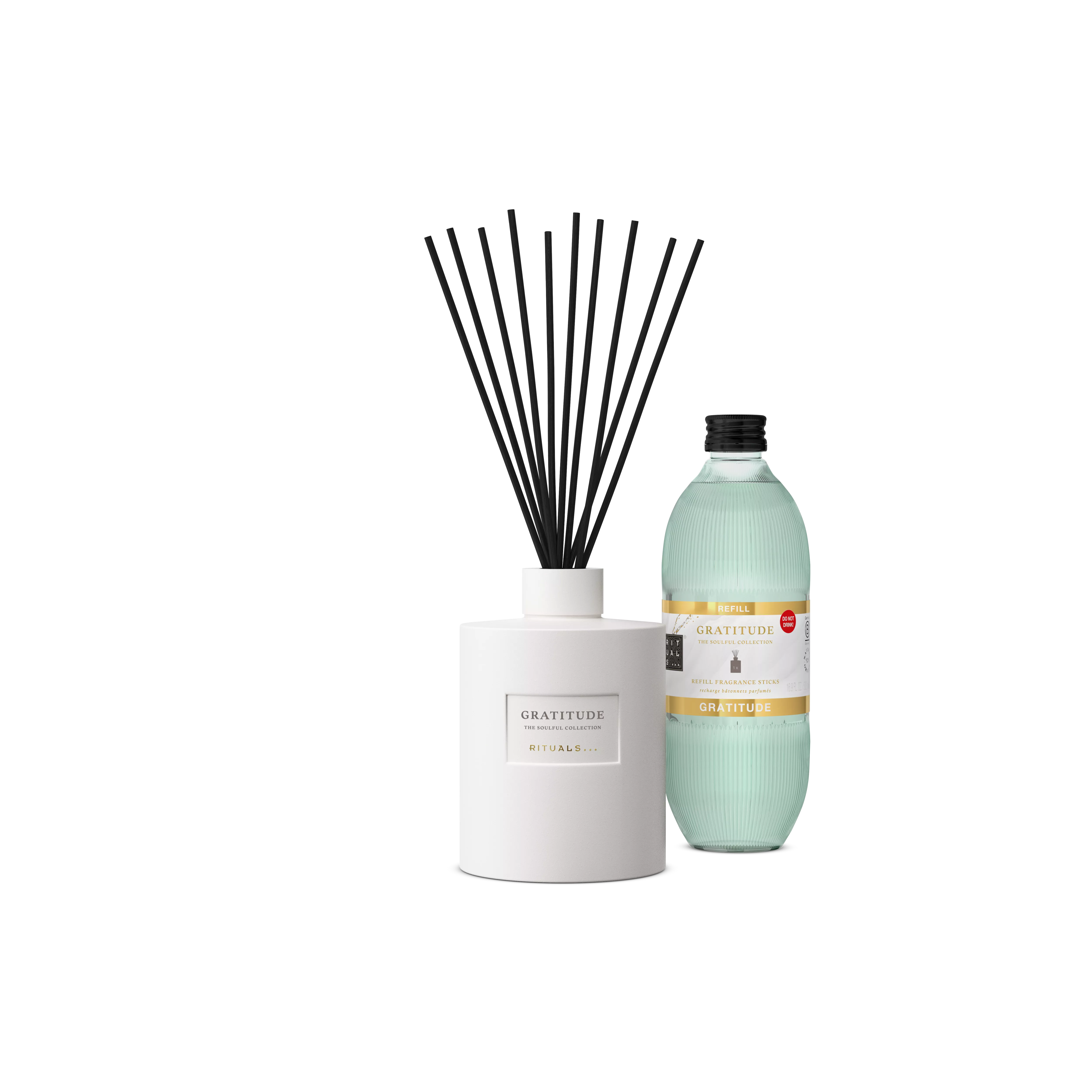 Gratitude Refillable Fragrance Sticks Set