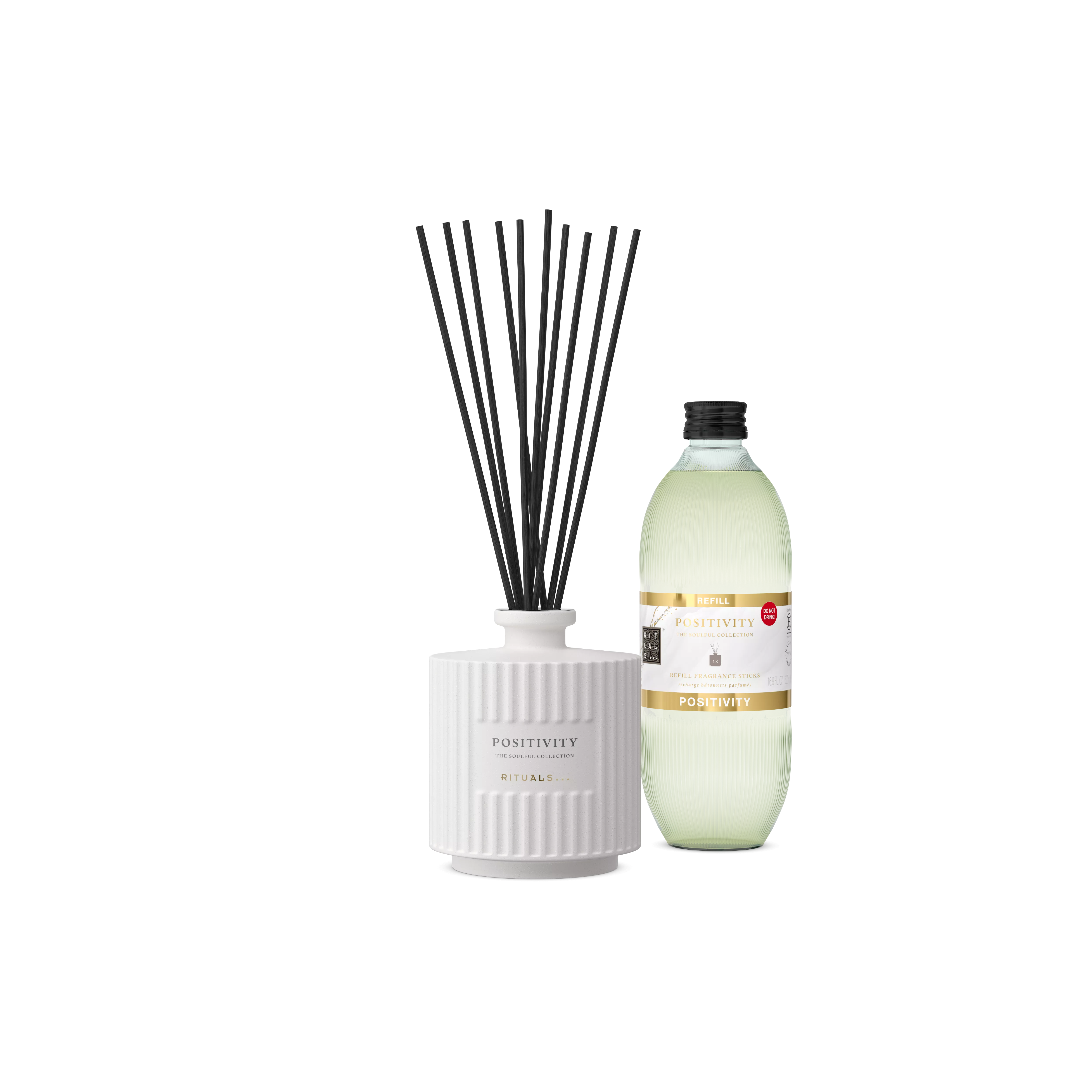 Positivity Refillable Fragrance Sticks Set