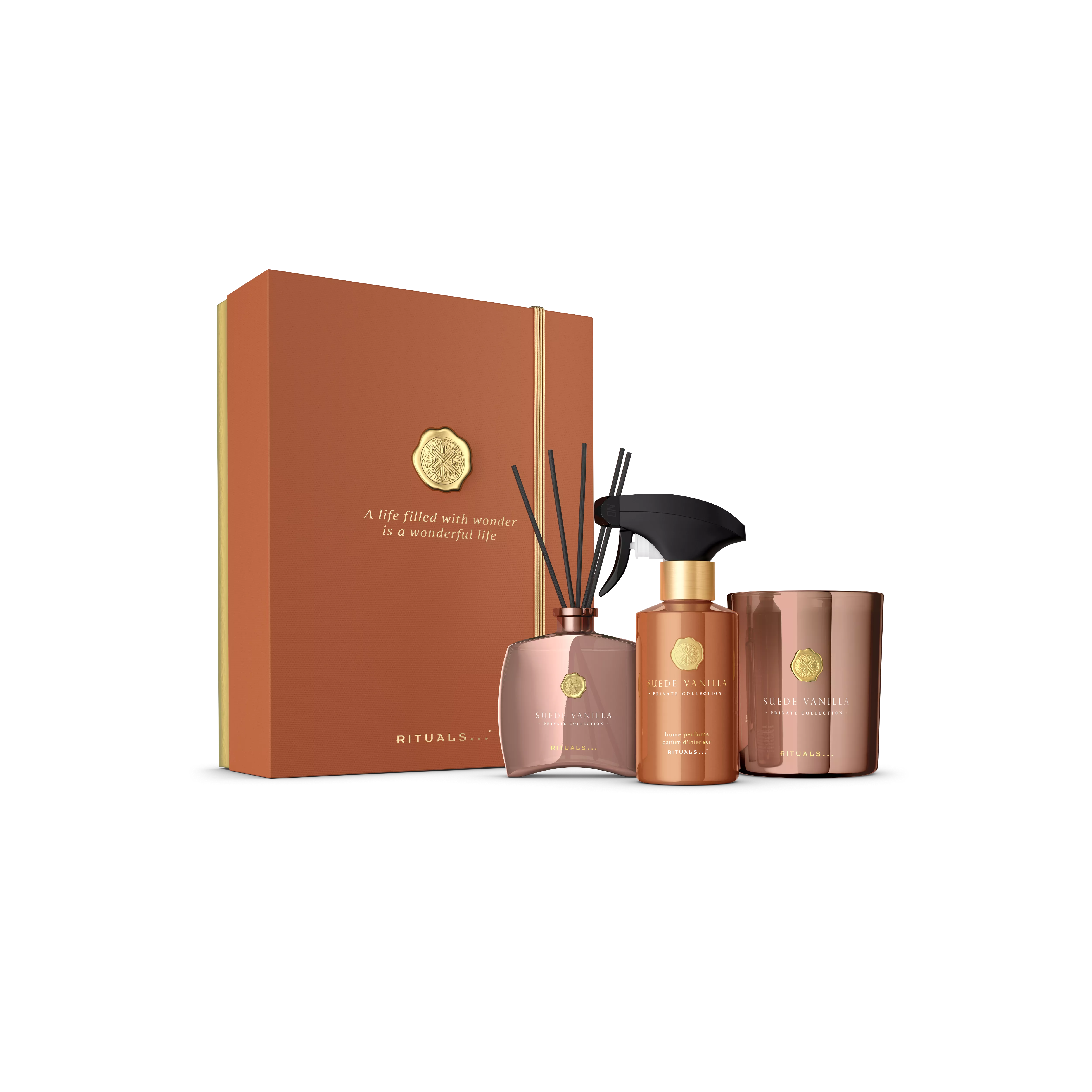 Suede Vanilla Gift Set L