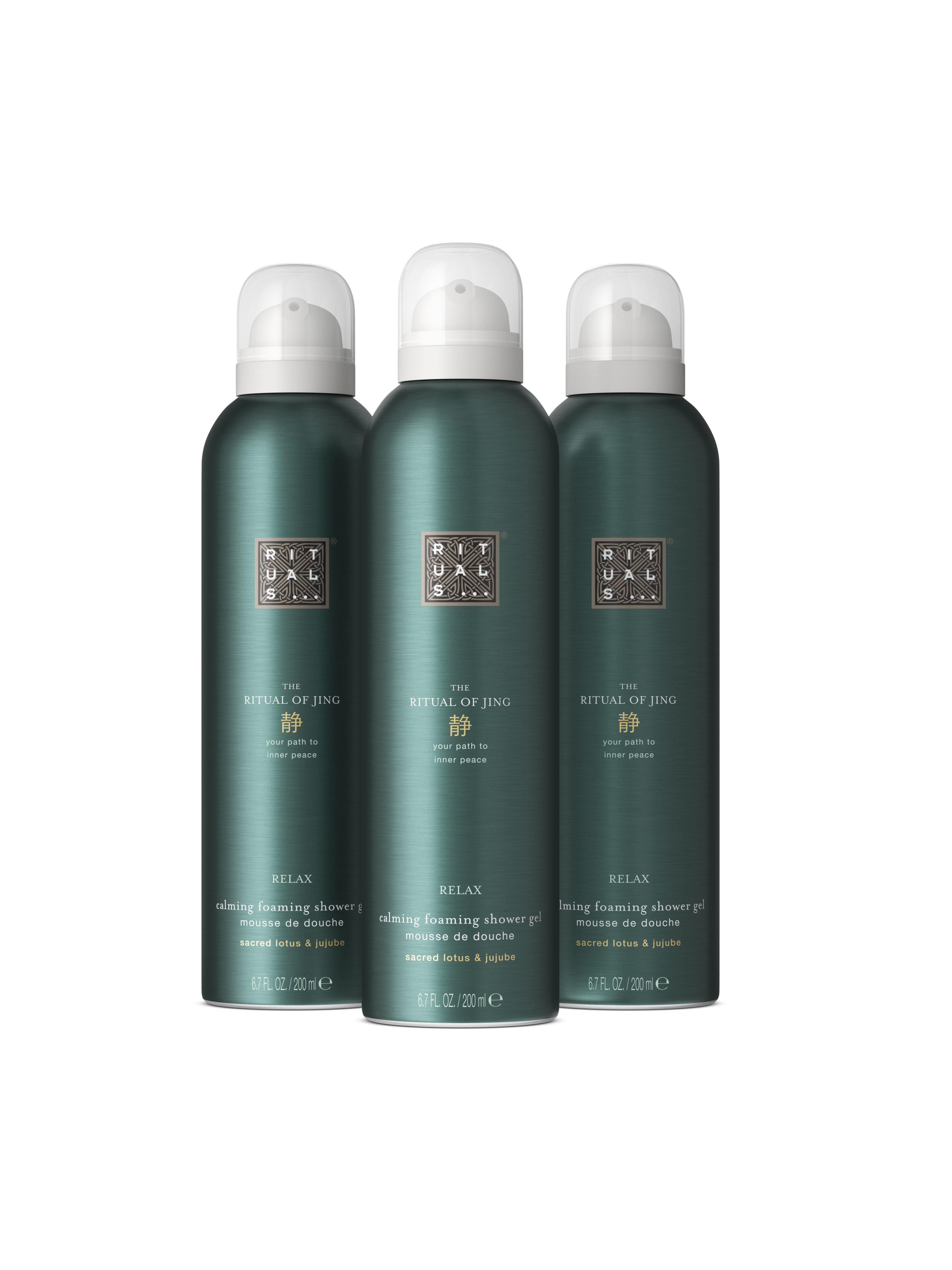 The Ritual of Jing Shower Foam Value Pack 600 ml