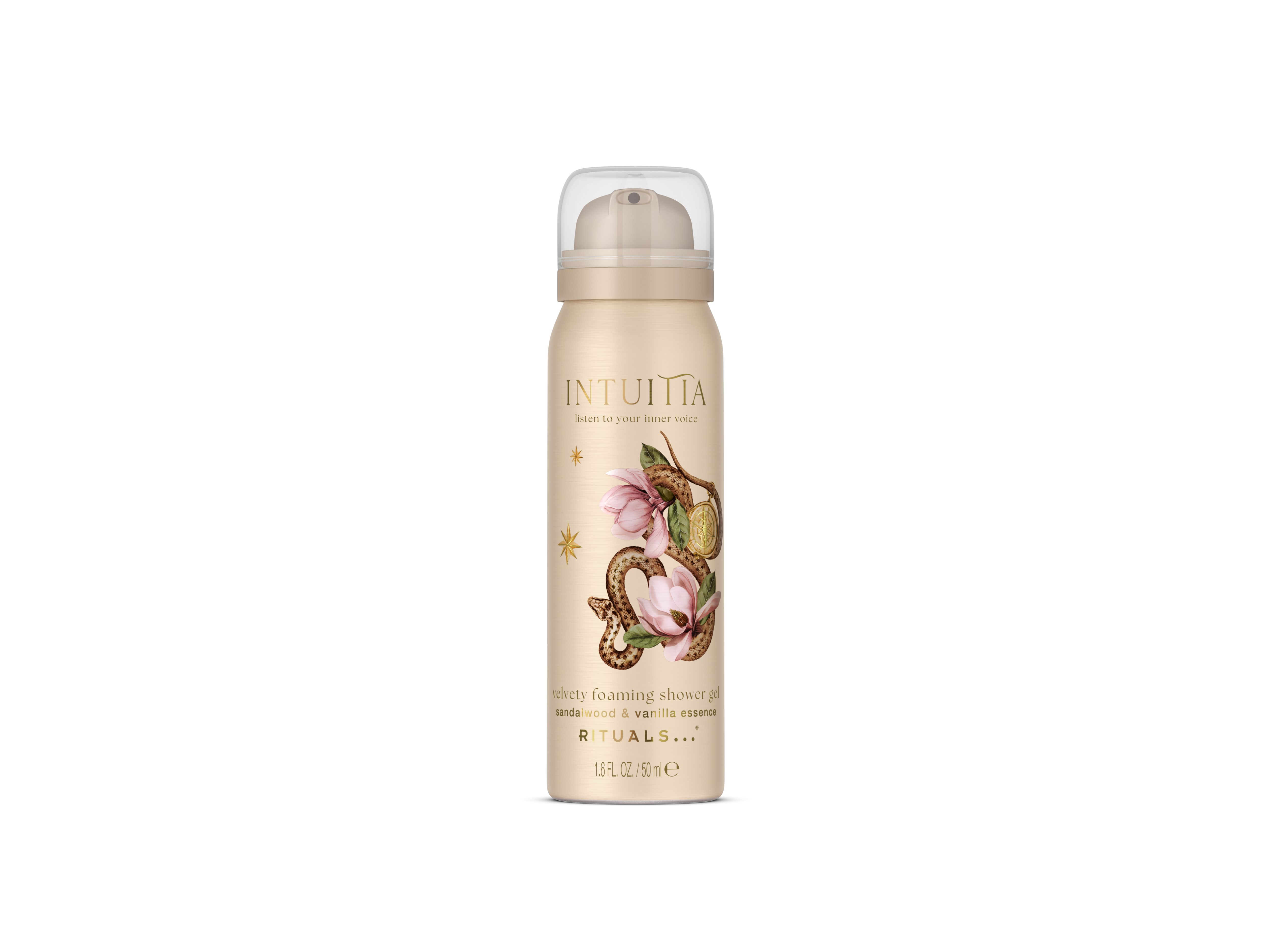 velvety foaming shower gel