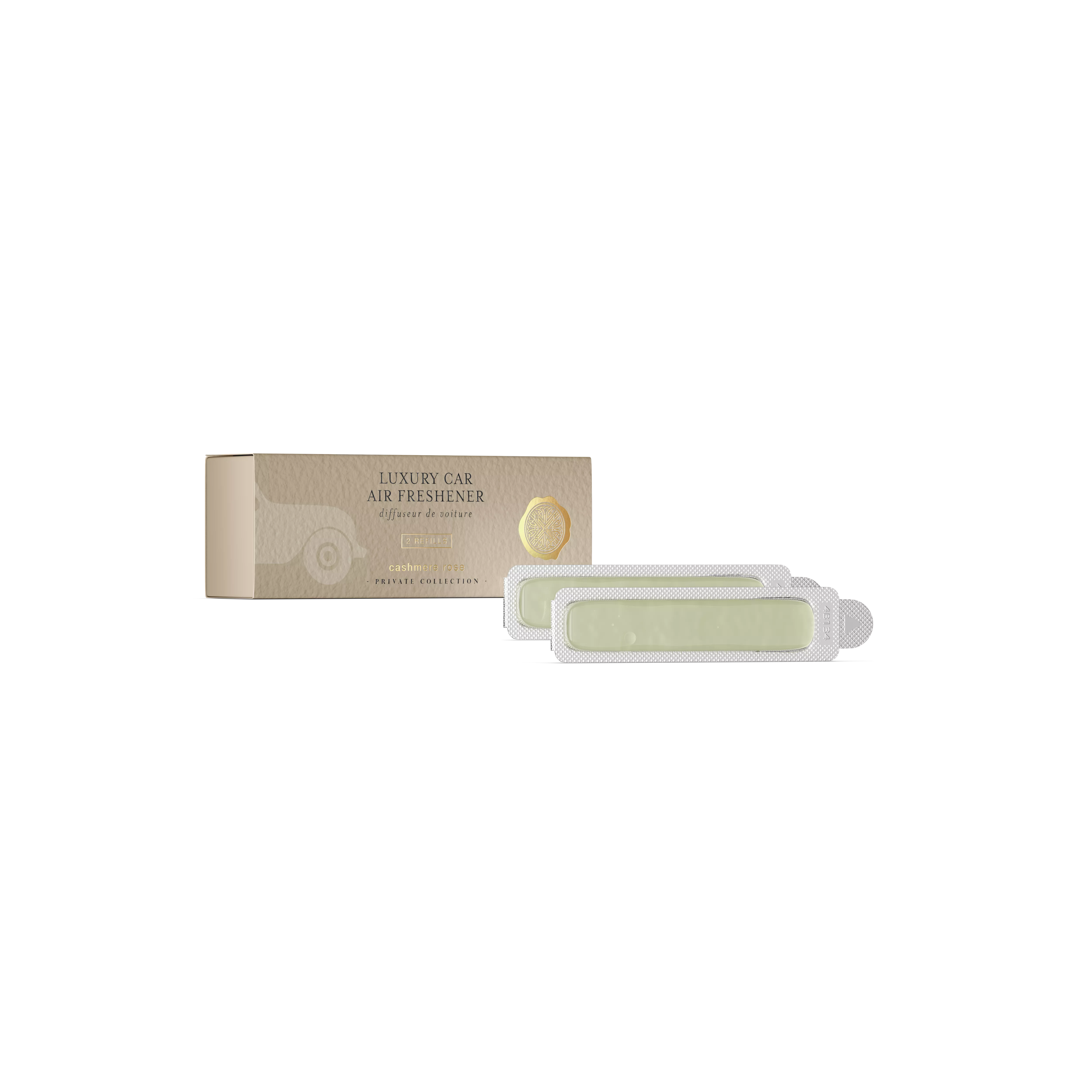 Cashmere Rose Car Air Freshener Refill
