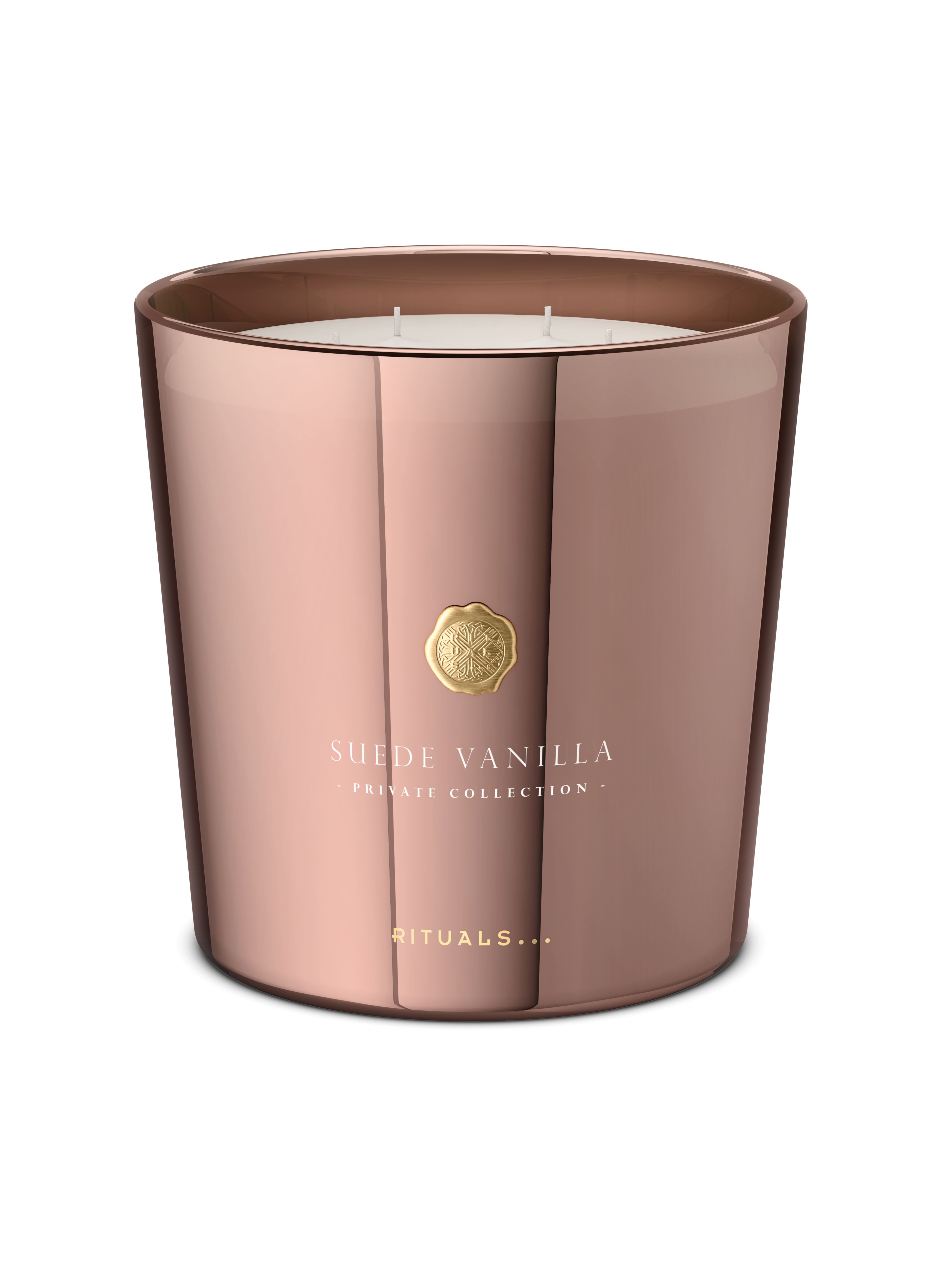 XL Suede Vanilla Scented Candle
