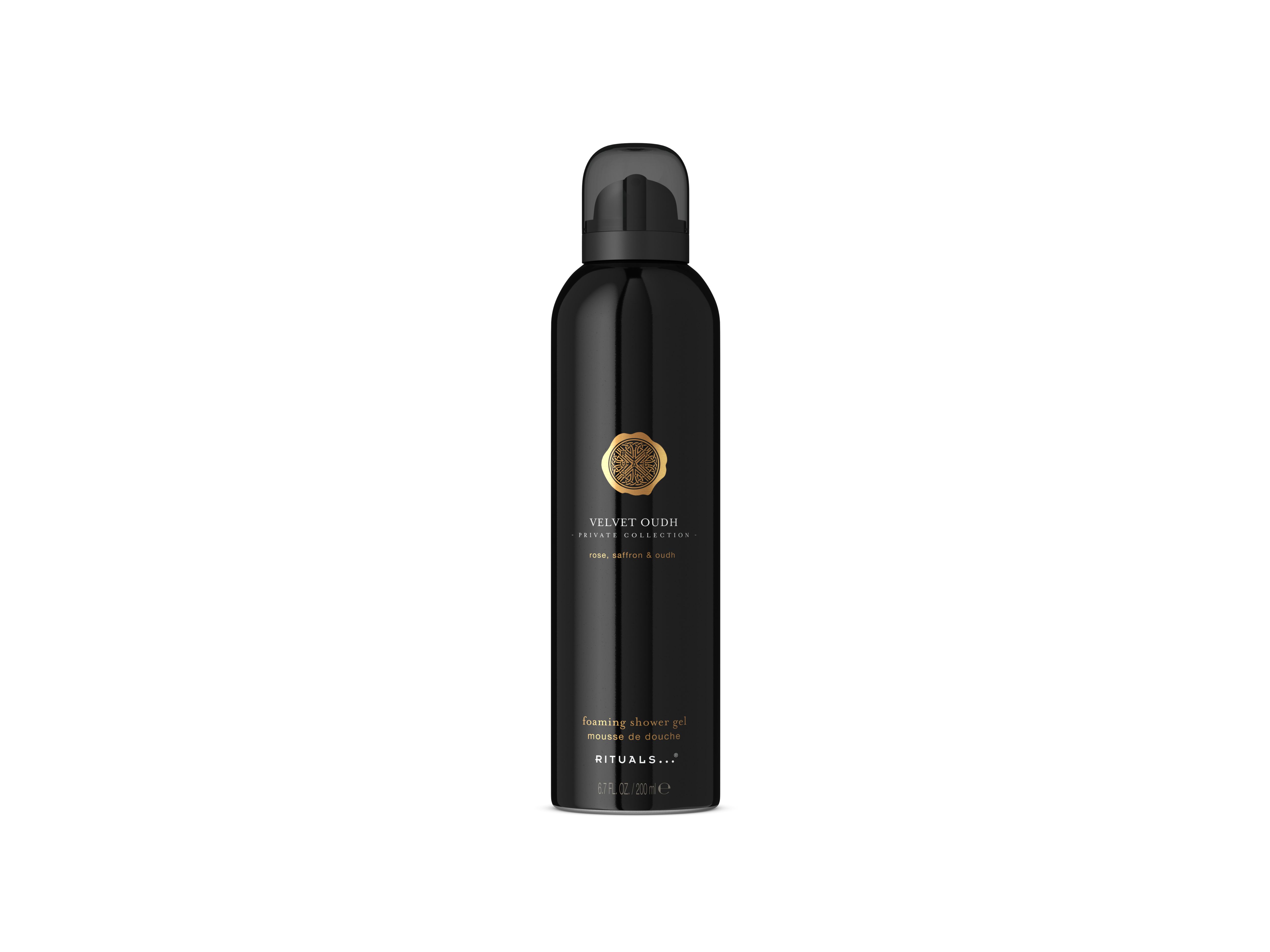 rich foaming shower gel