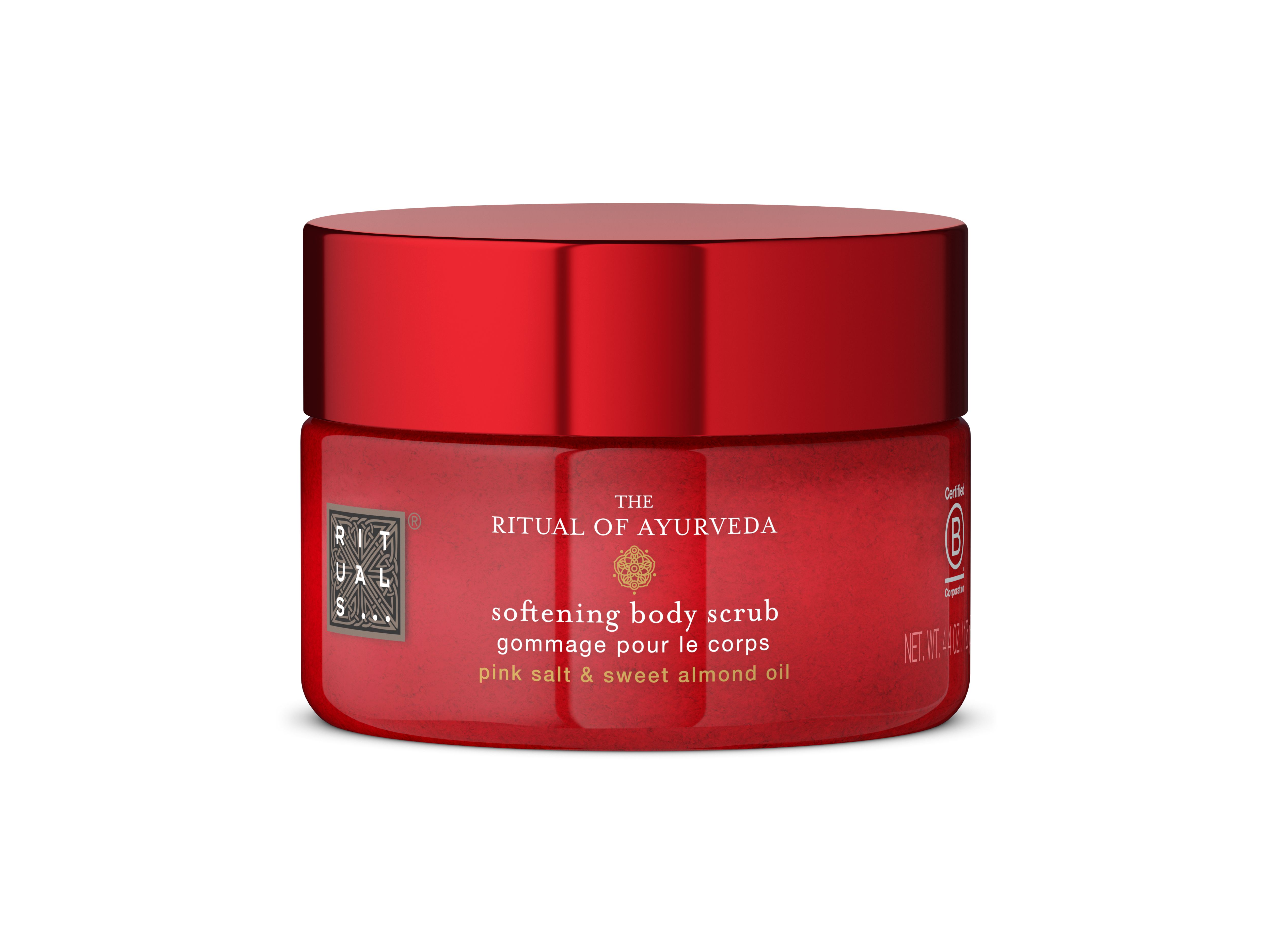 pink salt body scrub