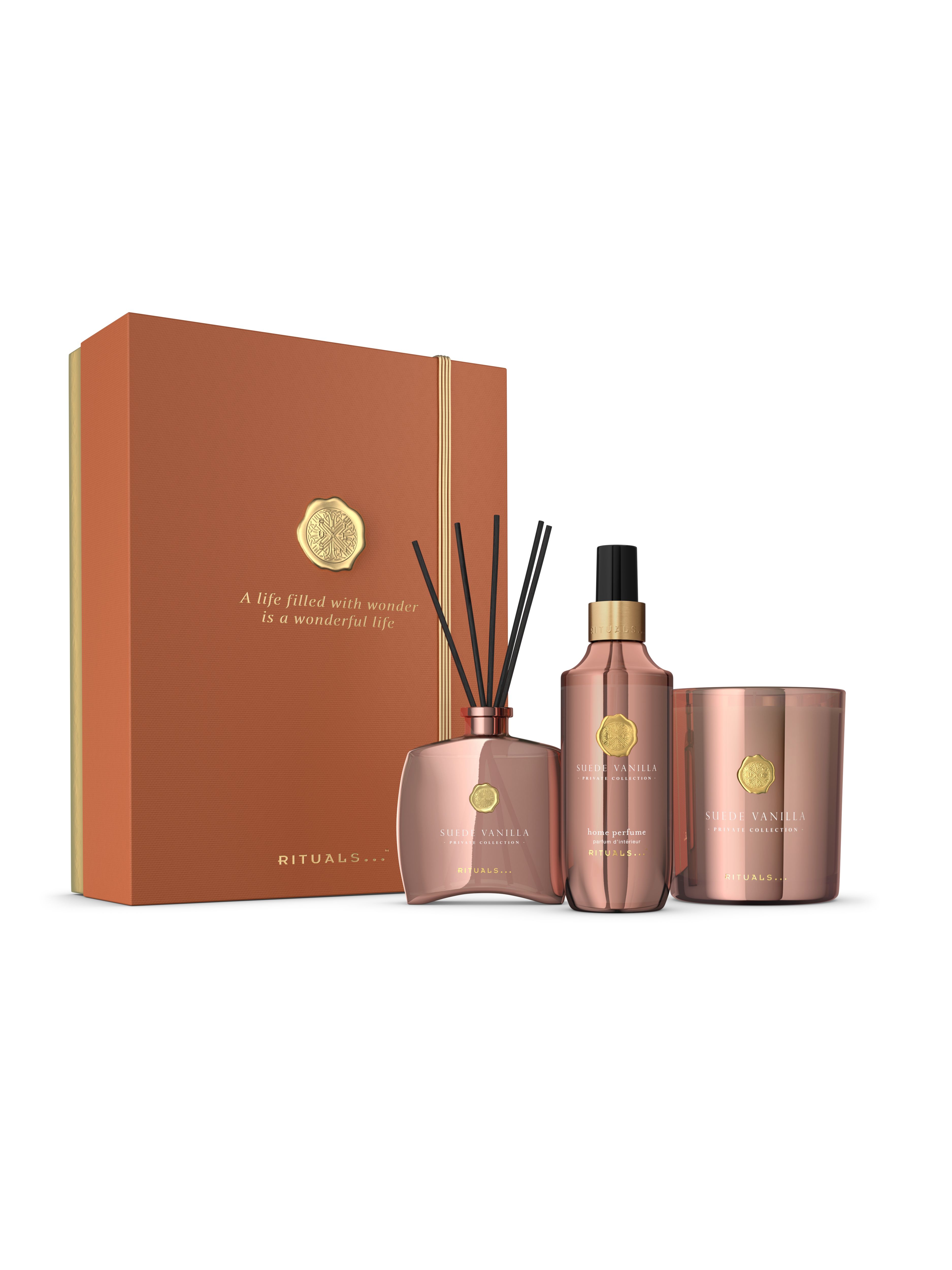 Suede Vanilla Gift Set L