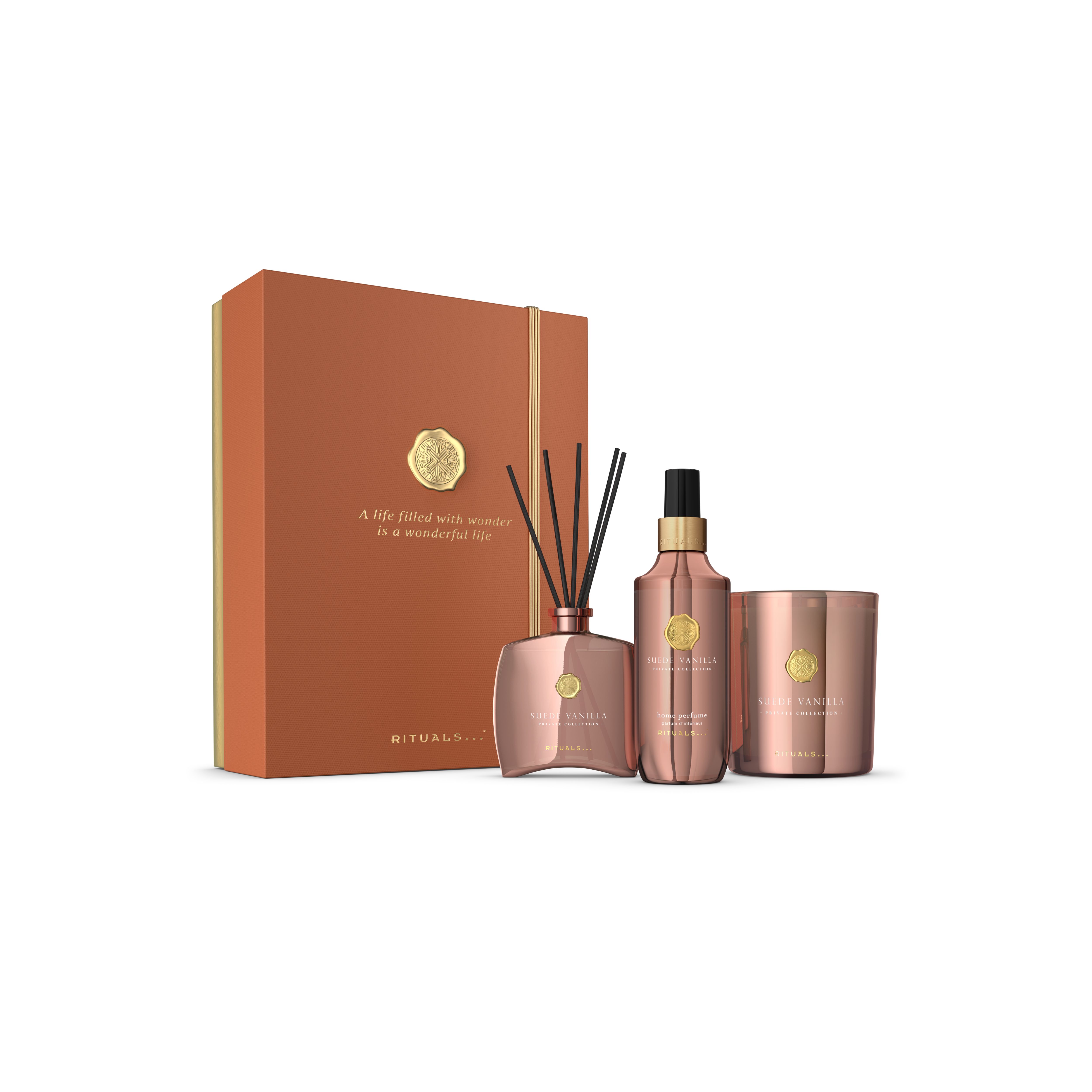 Suede Vanilla Gift Set L