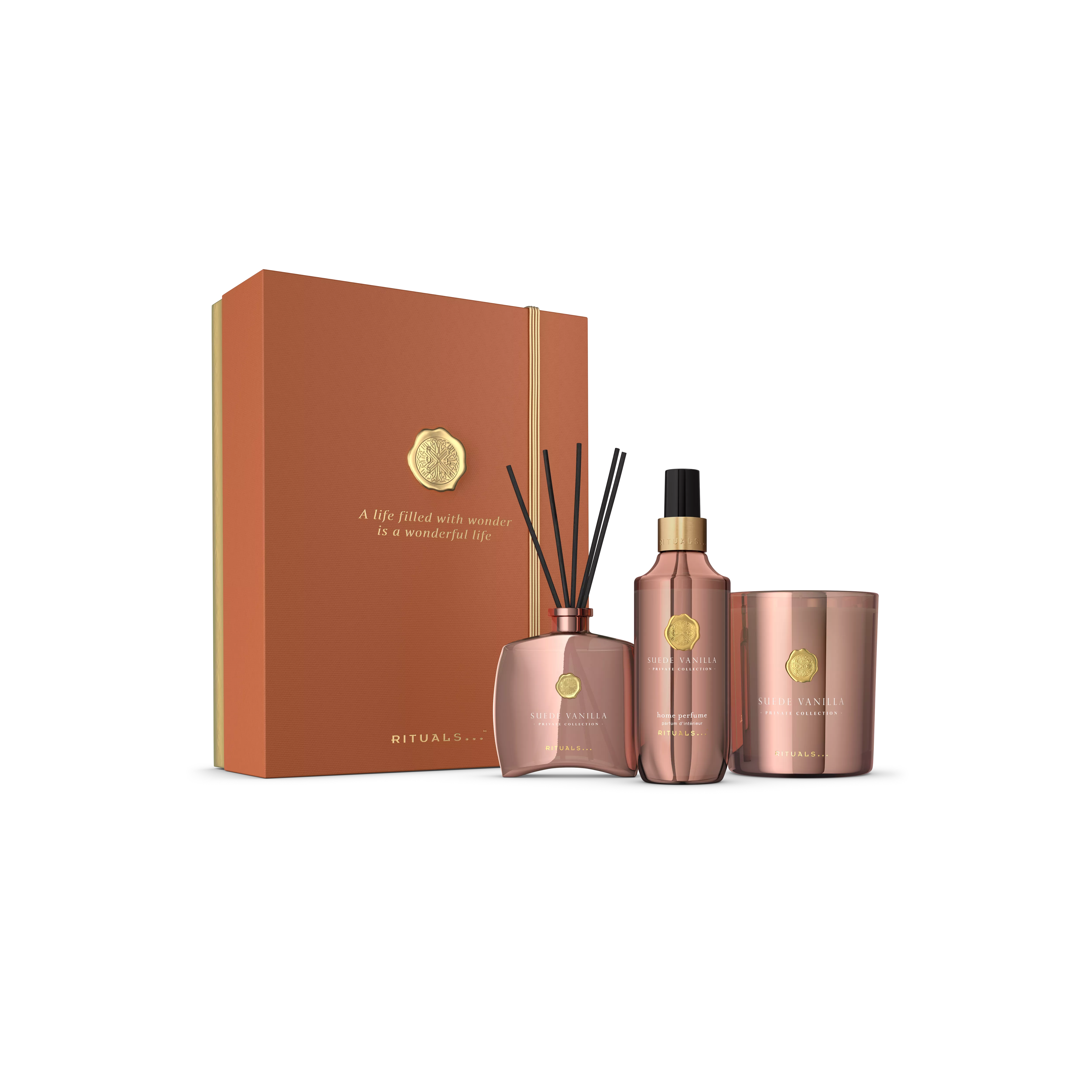 Suede Vanilla Gift Set L