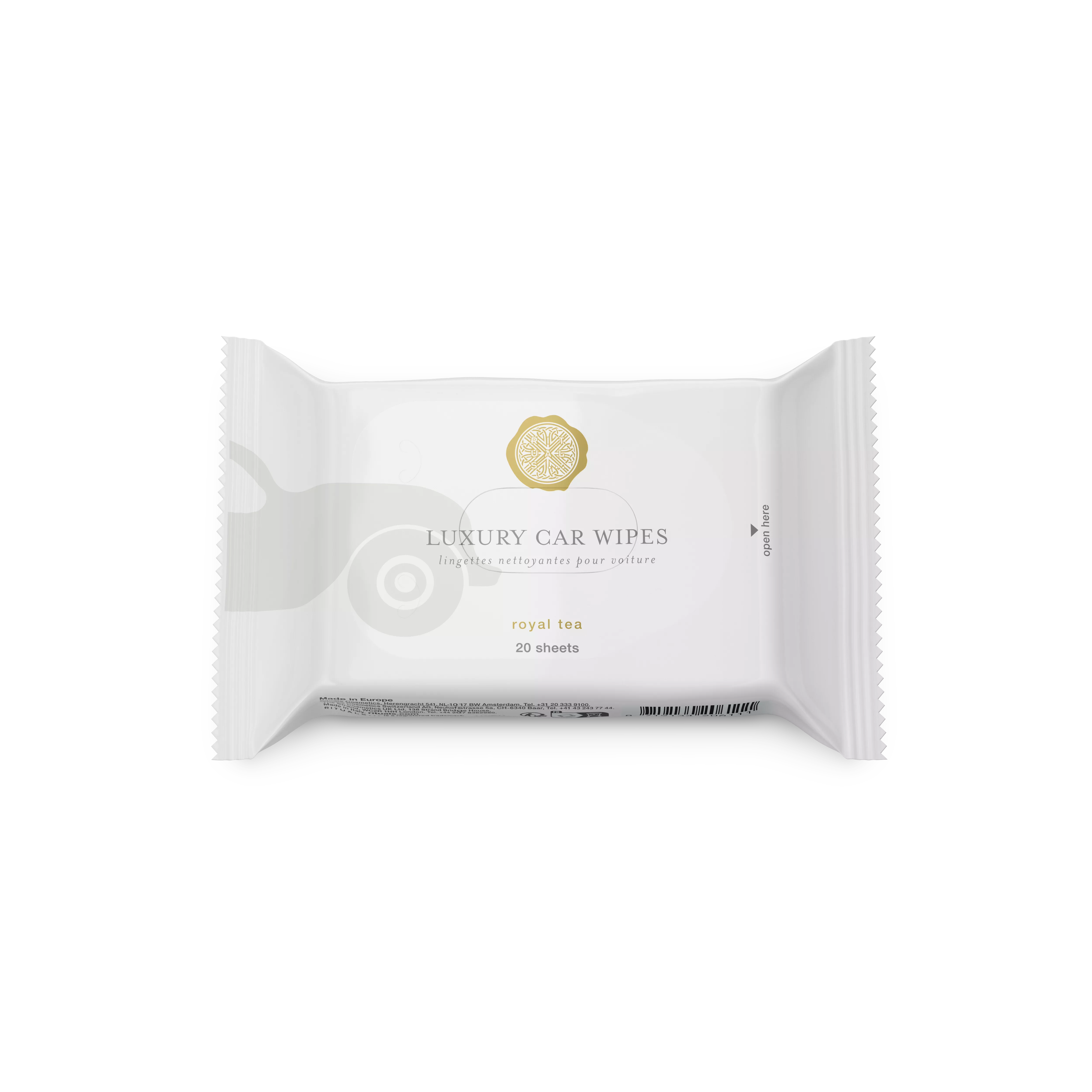 Royal Tea Car Wipes