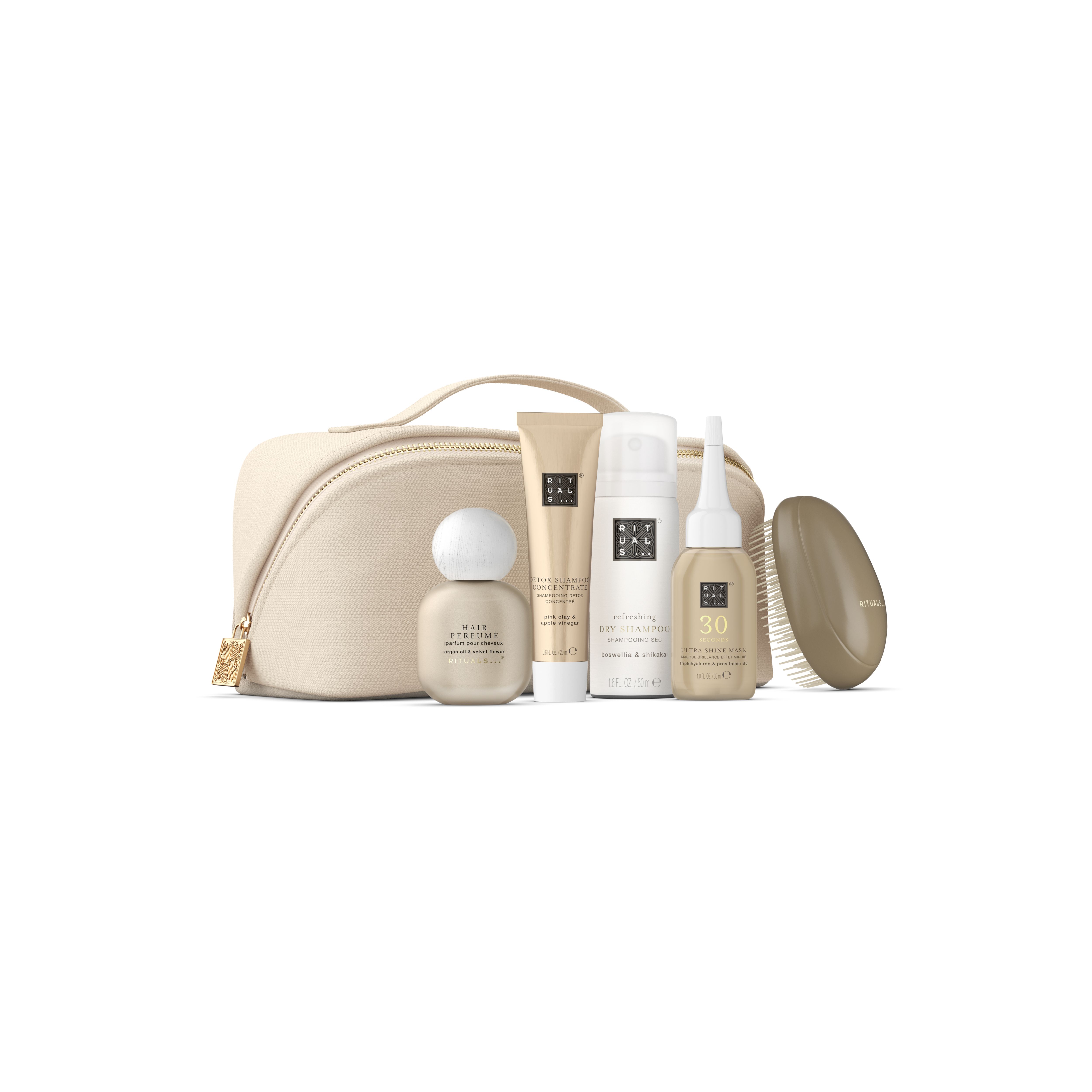 Hair Care Travel Set With Pouch