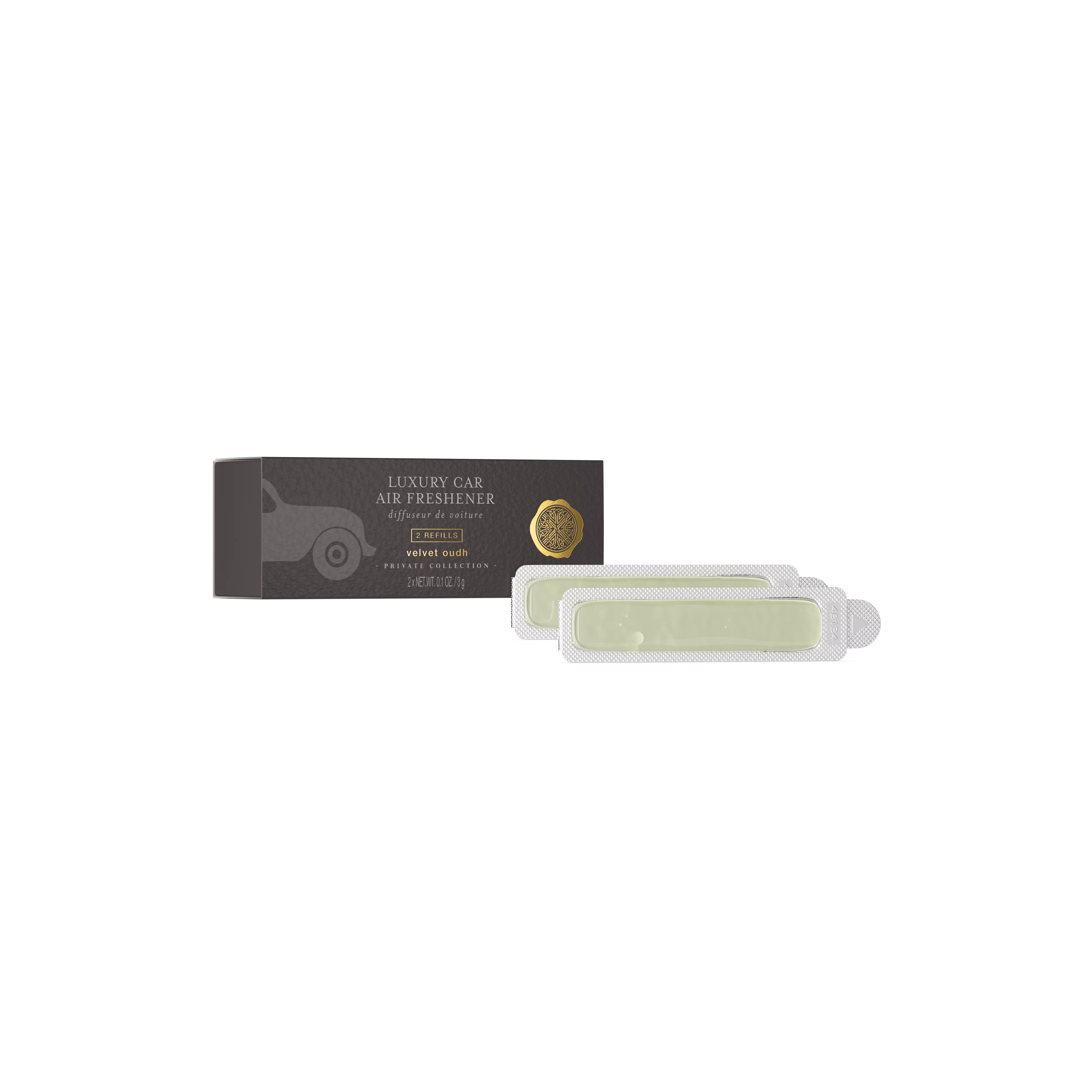Velvet Oudh Car Air Freshener Refill