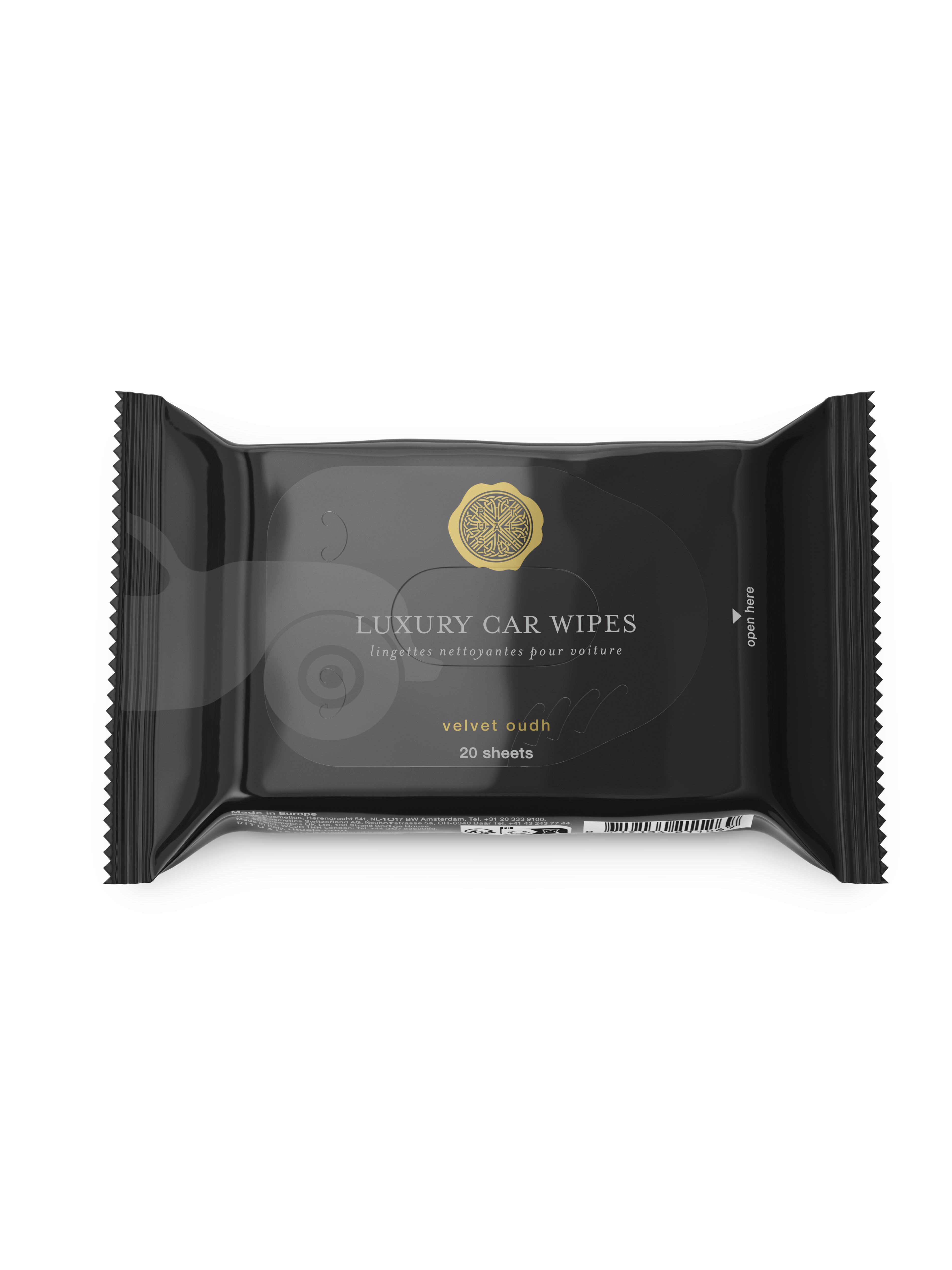 Velvet Oudh Car Wipes