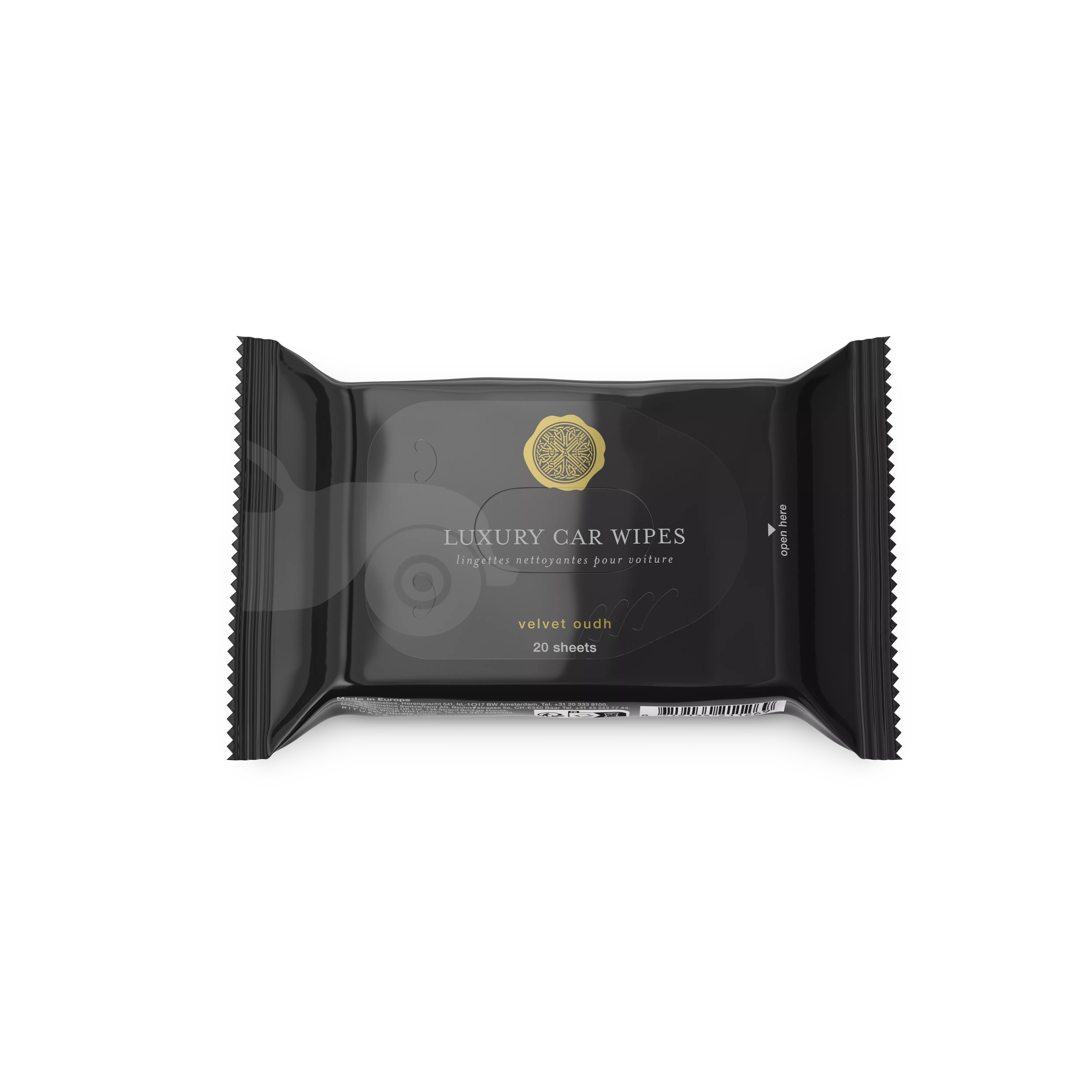 Velvet Oudh Car Wipes