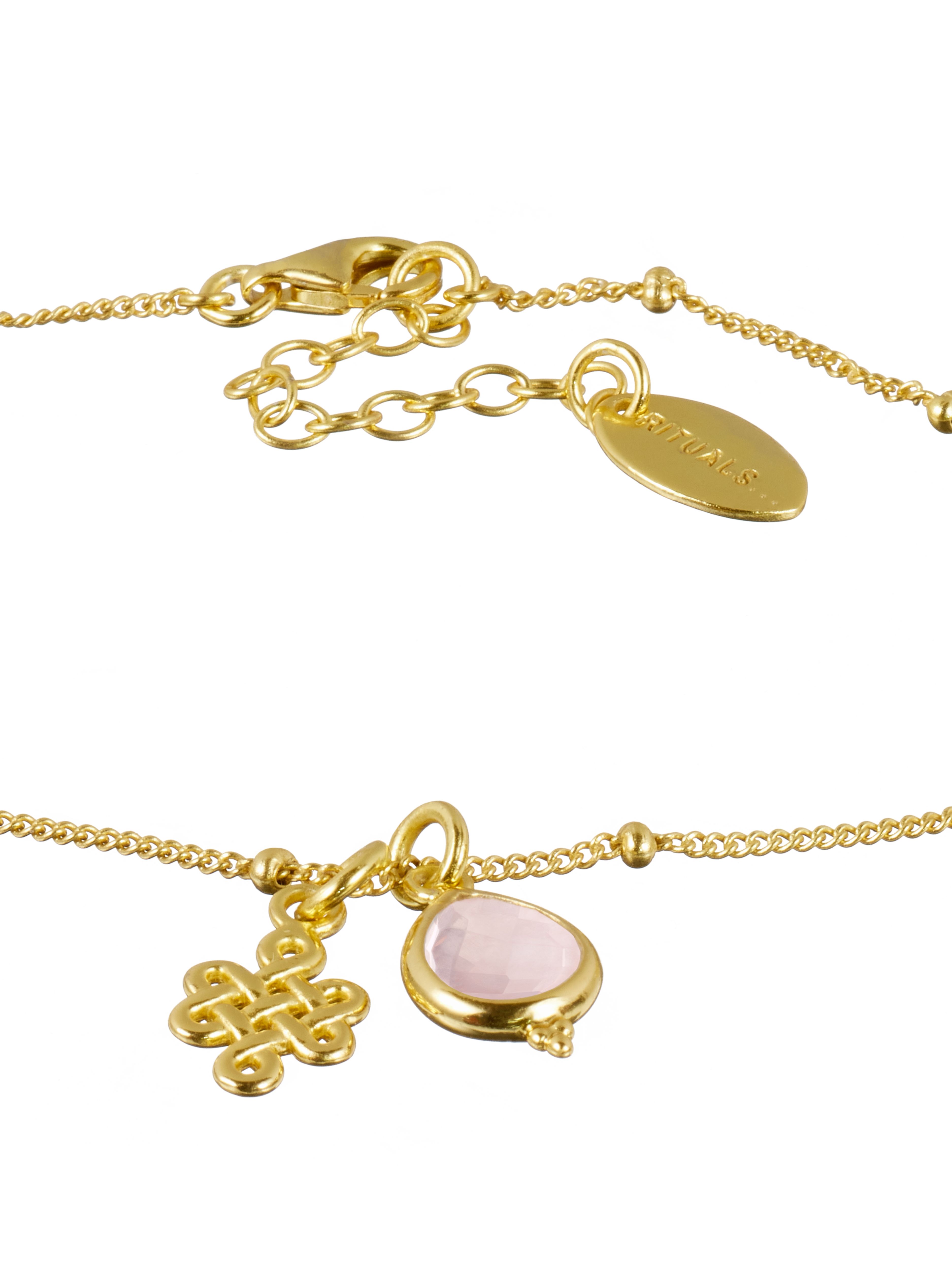 Infinity Pendant Bracelet