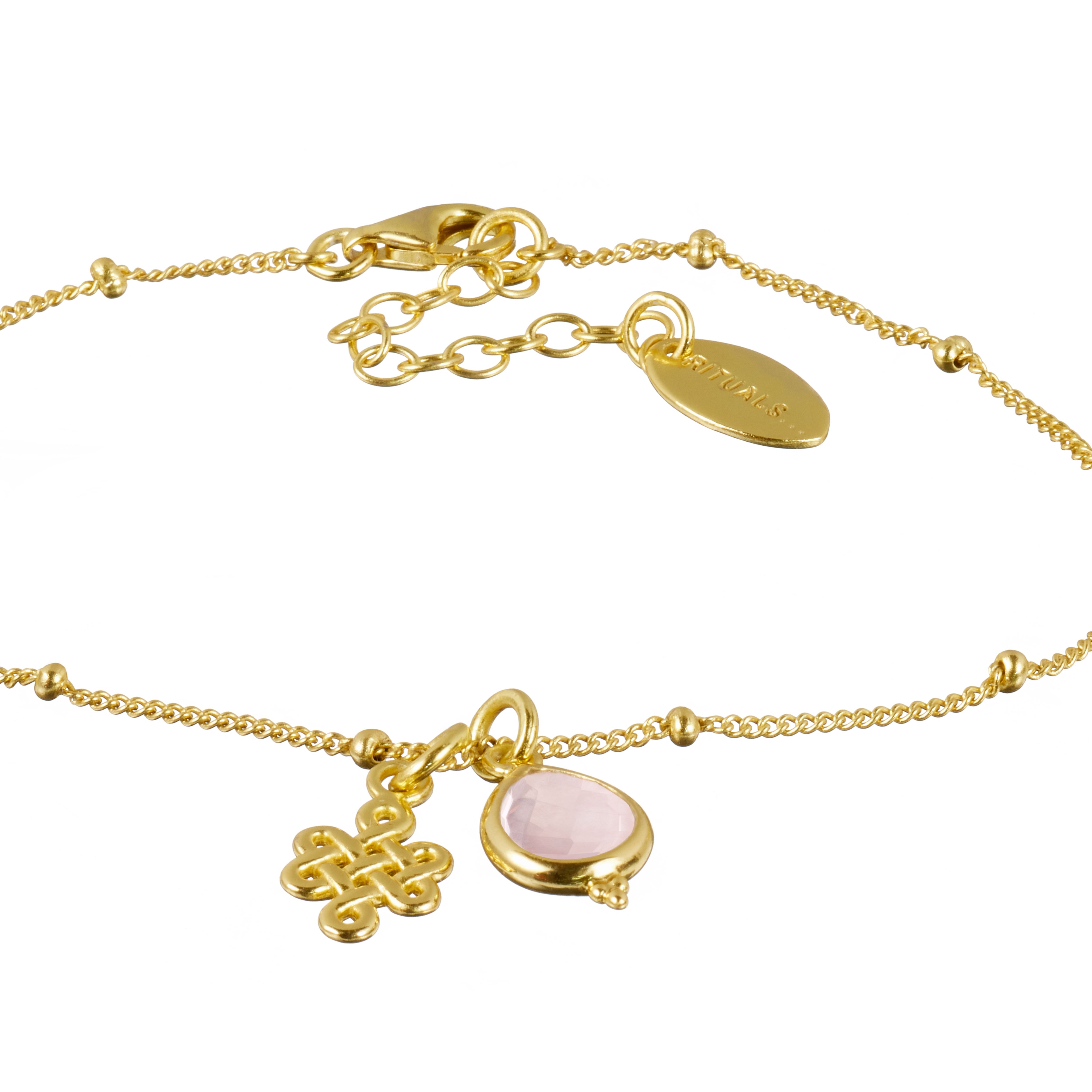 Infinity Pendant Bracelet