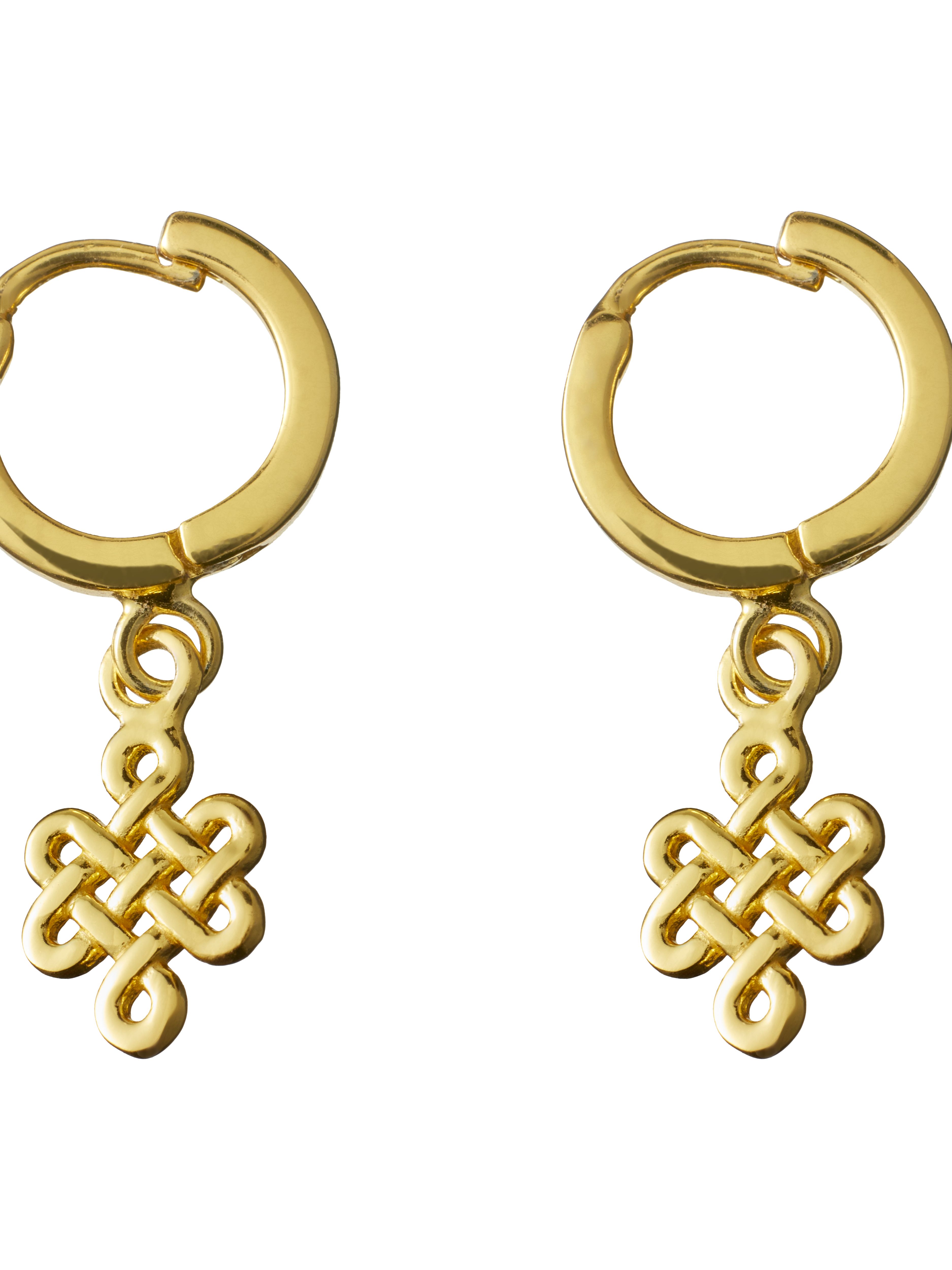 Infinity Round Earrings