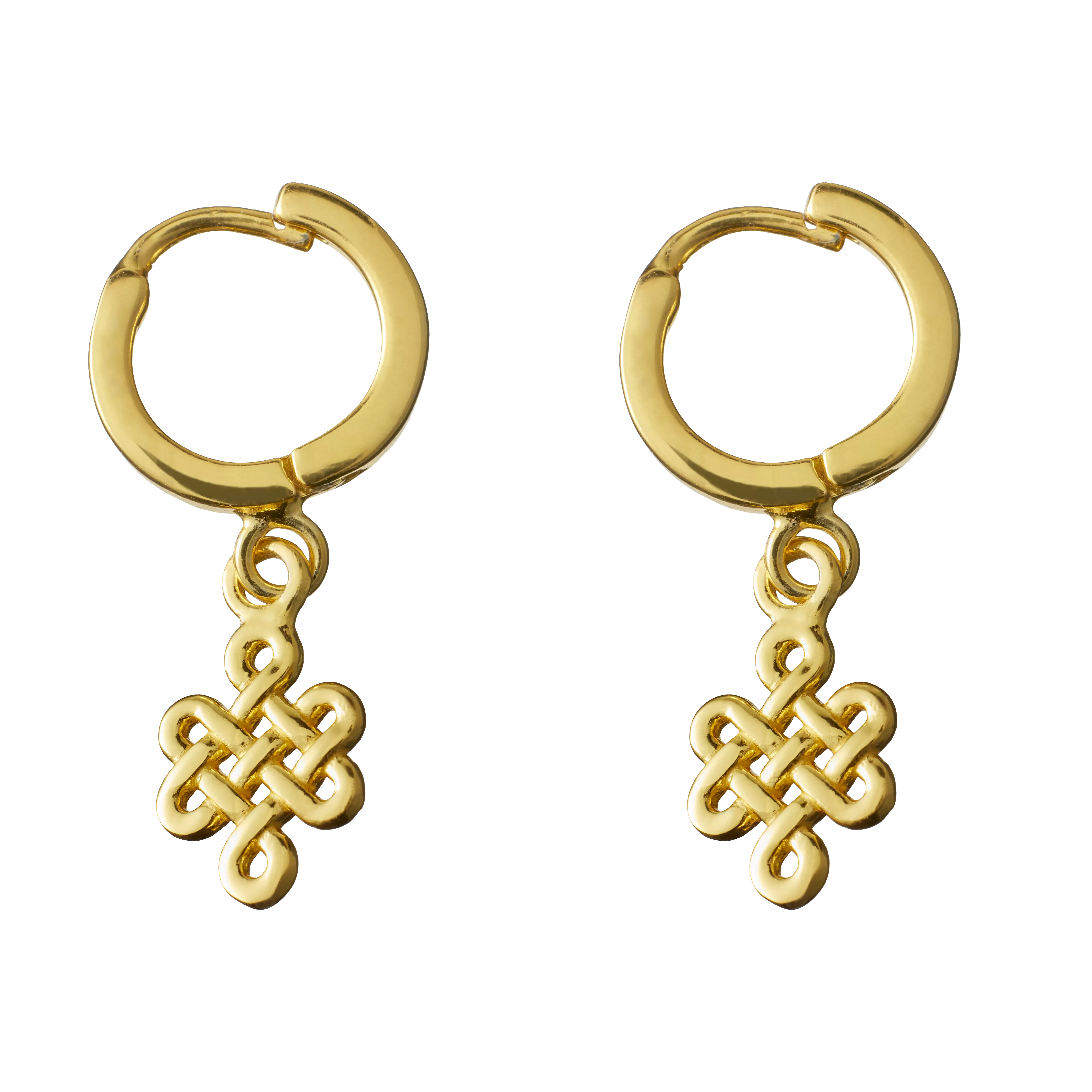 Infinity Round Earrings