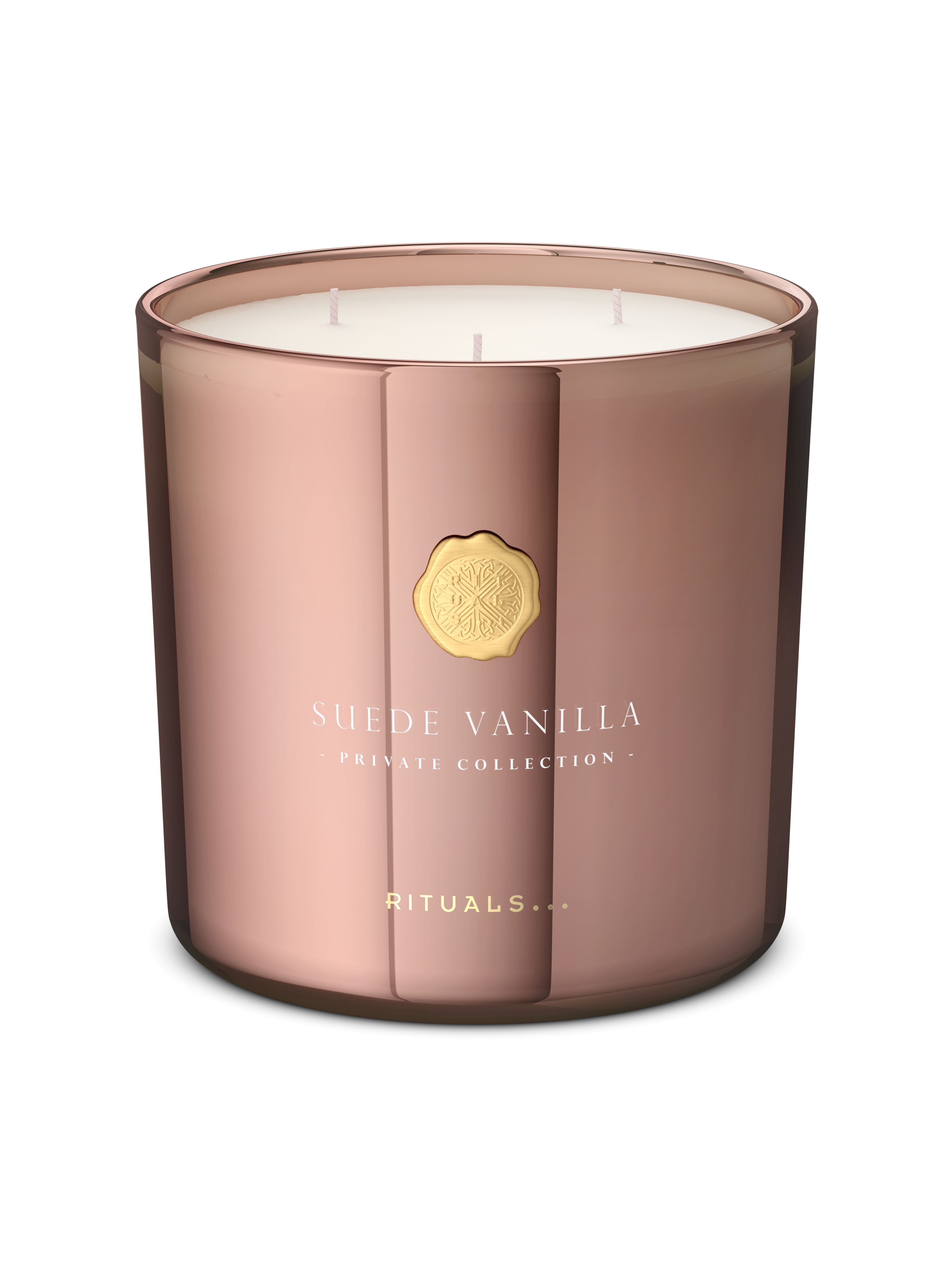 Medium Suede Vanilla Scented Candle