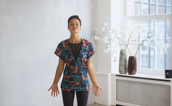 A grounding Vata yoga sequence