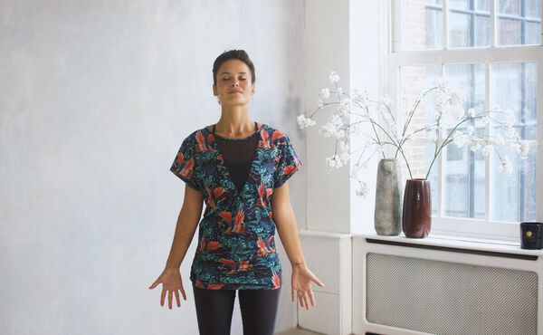 Eine erdende Vata-Yoga-Sequenz