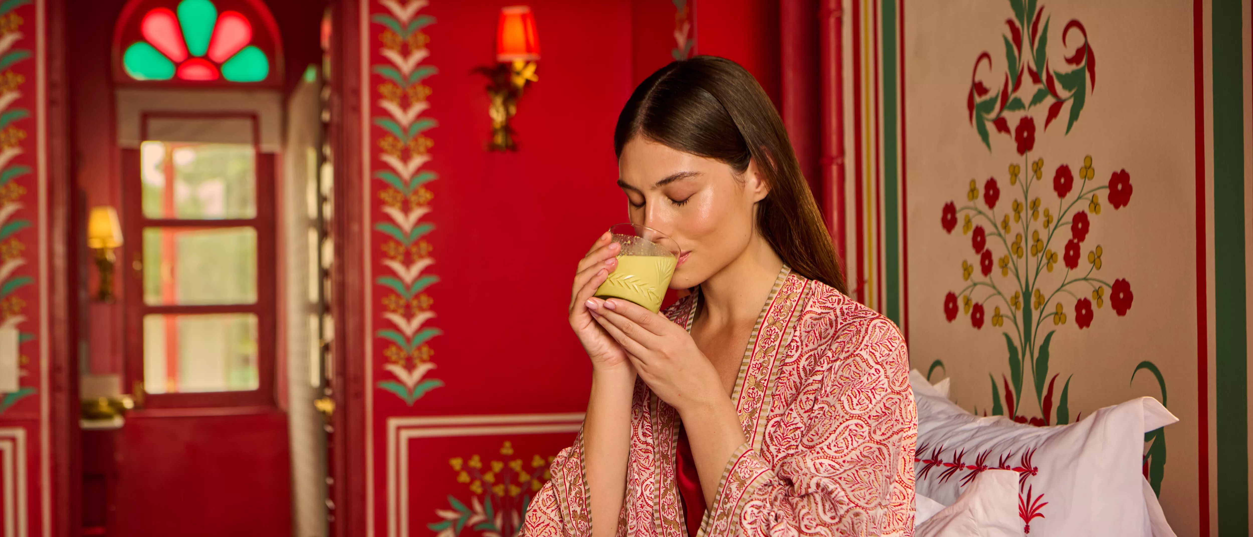 Warm up with a Golden Milk, beetroot & cocoa or chai latte