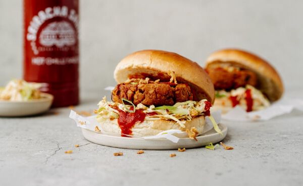 Hyggemad: prøv denne krydrede tempeh-burger