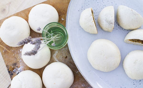 Vegetarische bao buns