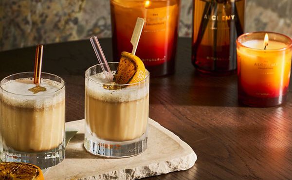 An indulgent autumn mocktail - inspired by The Alchemy Collection