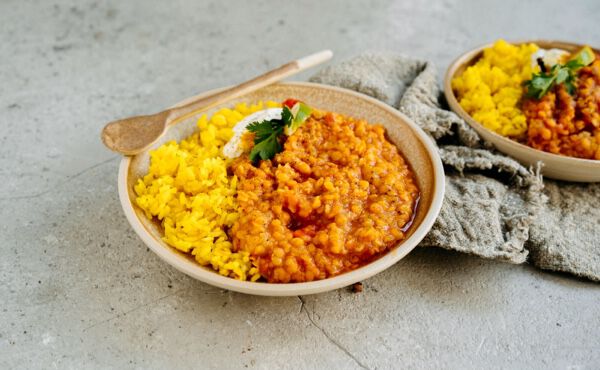 A soul-soothing, seasonal supper – try this dahl for a warming mid-week dish.