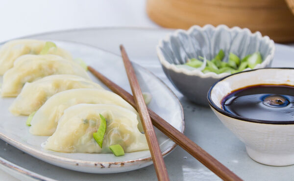 Raviolis chinois vapeur végétariens