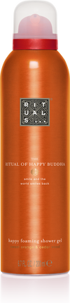 The Ritual of Happy Buddha Foaming Shower Gel