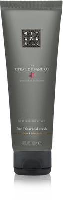 The Ritual of Samurai Face Charcoal Scrub