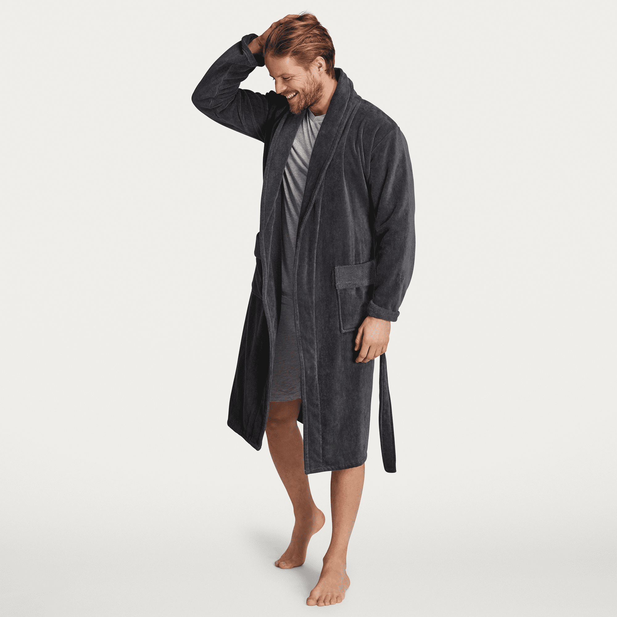 Erome - Bathrobe - Steel - Sleep - Bathrobe | RITUALS