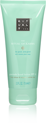The Ritual of Karma Hand Lotion SPF 15