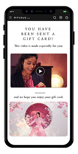 Shop online gift card