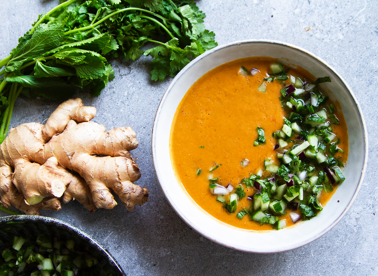 Refreshing Asian Gazpacho