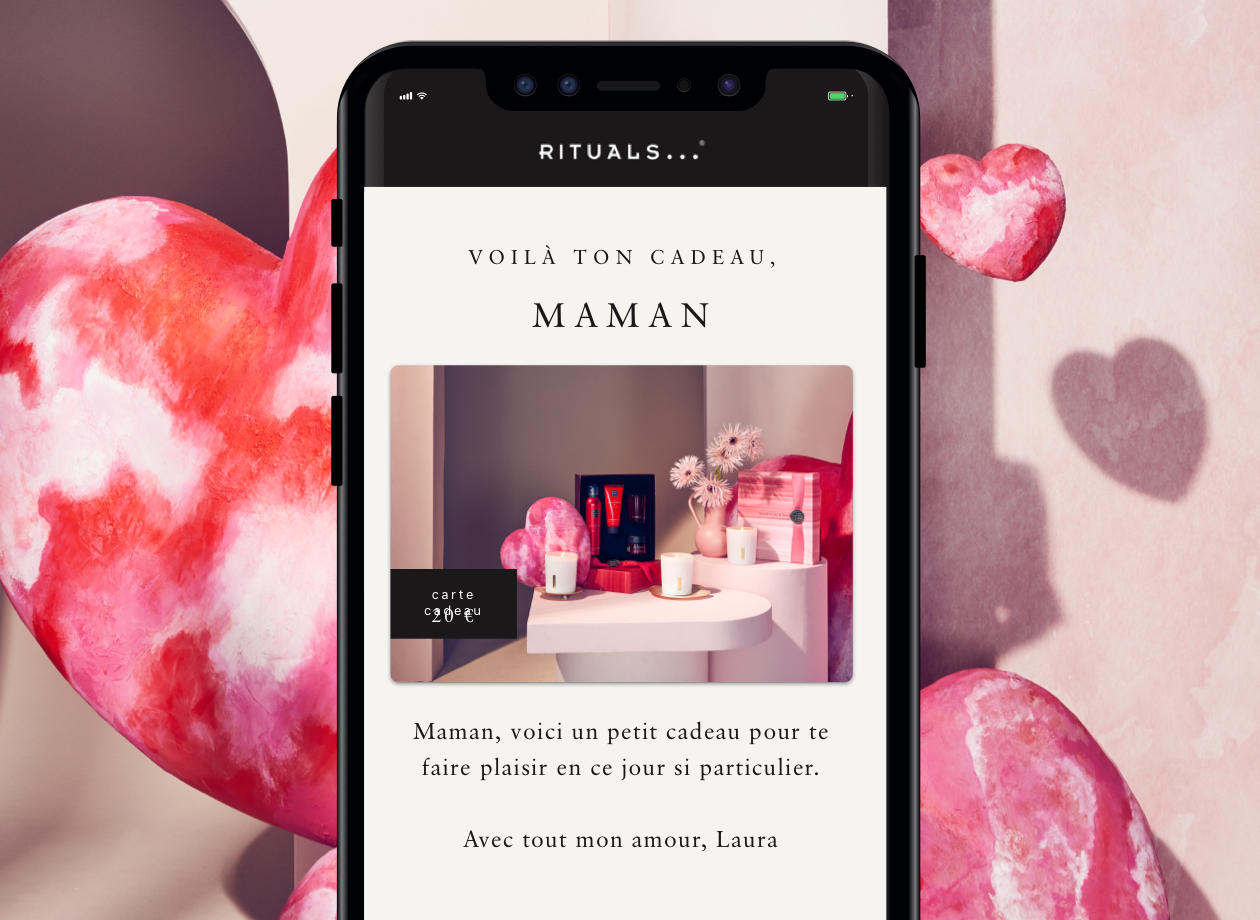Voir la carte cadeau virtuelle